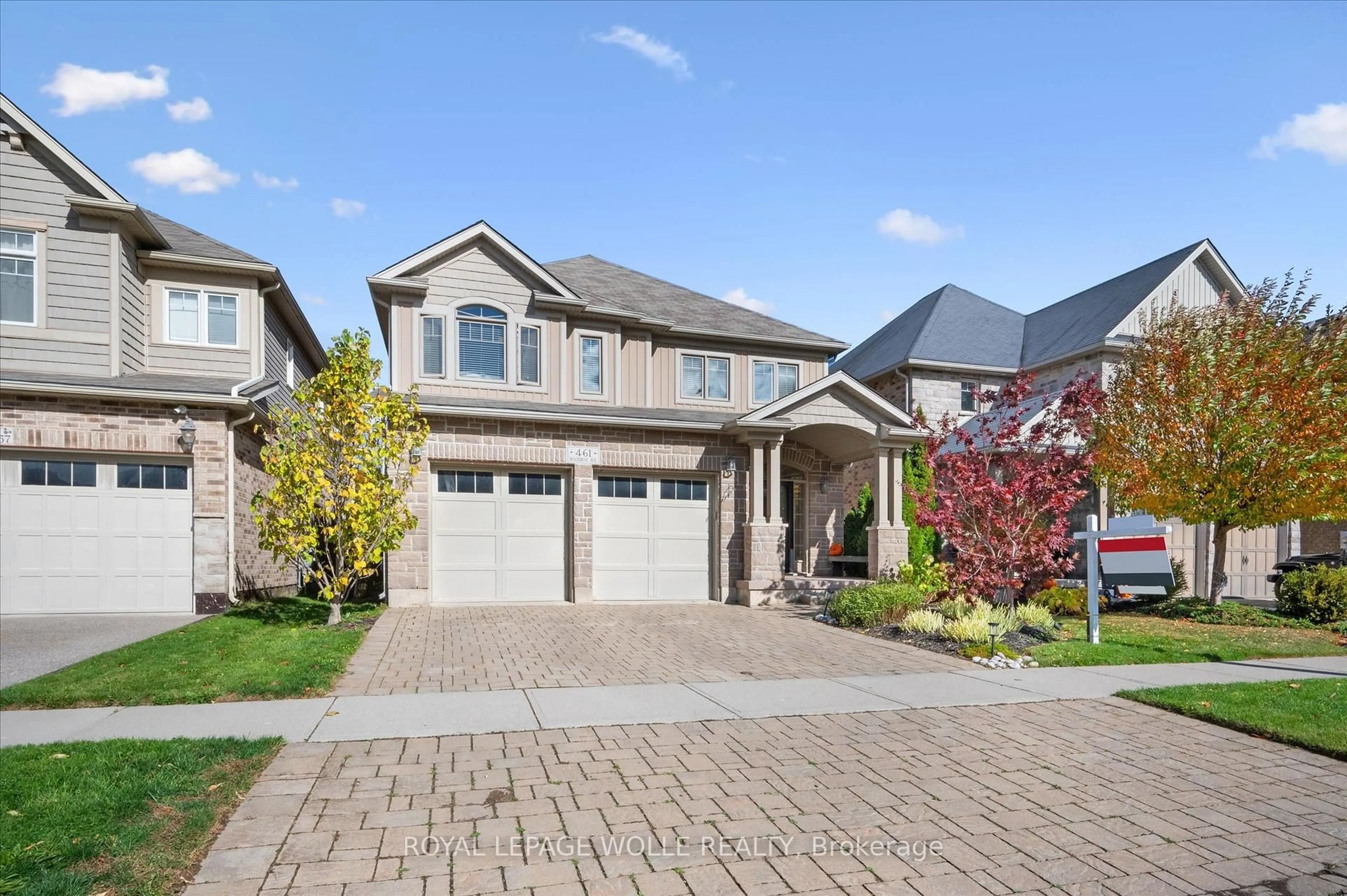 Home with brick exterior material, street for 461 Woodbine Ave, Kitchener Ontario N2R 0A6