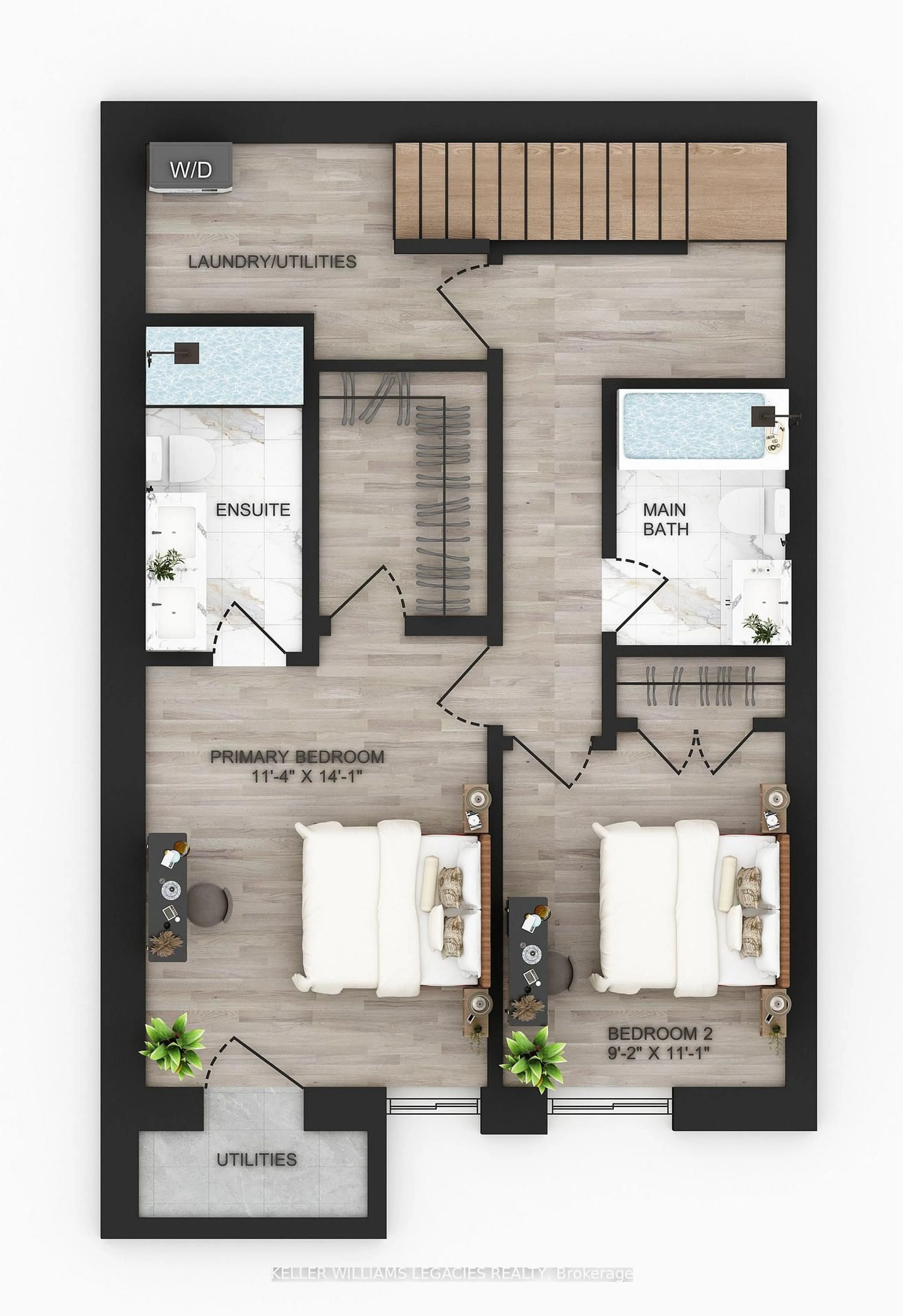 Floor plan for 21 Meadowlily Rd #14, London East Ontario N5W 1B7
