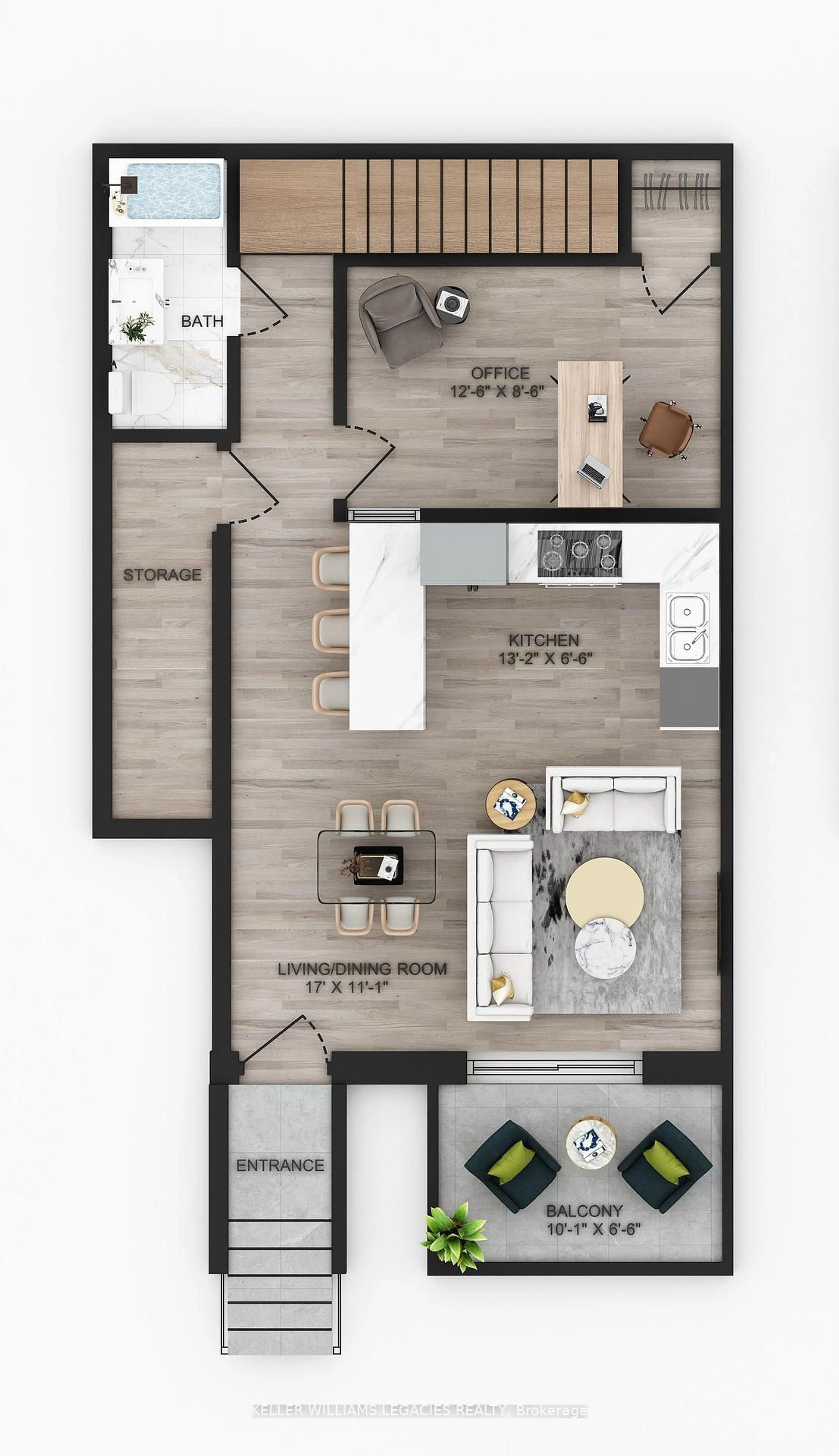 Floor plan for 21 Meadowlily Rd #14, London East Ontario N5W 1B7