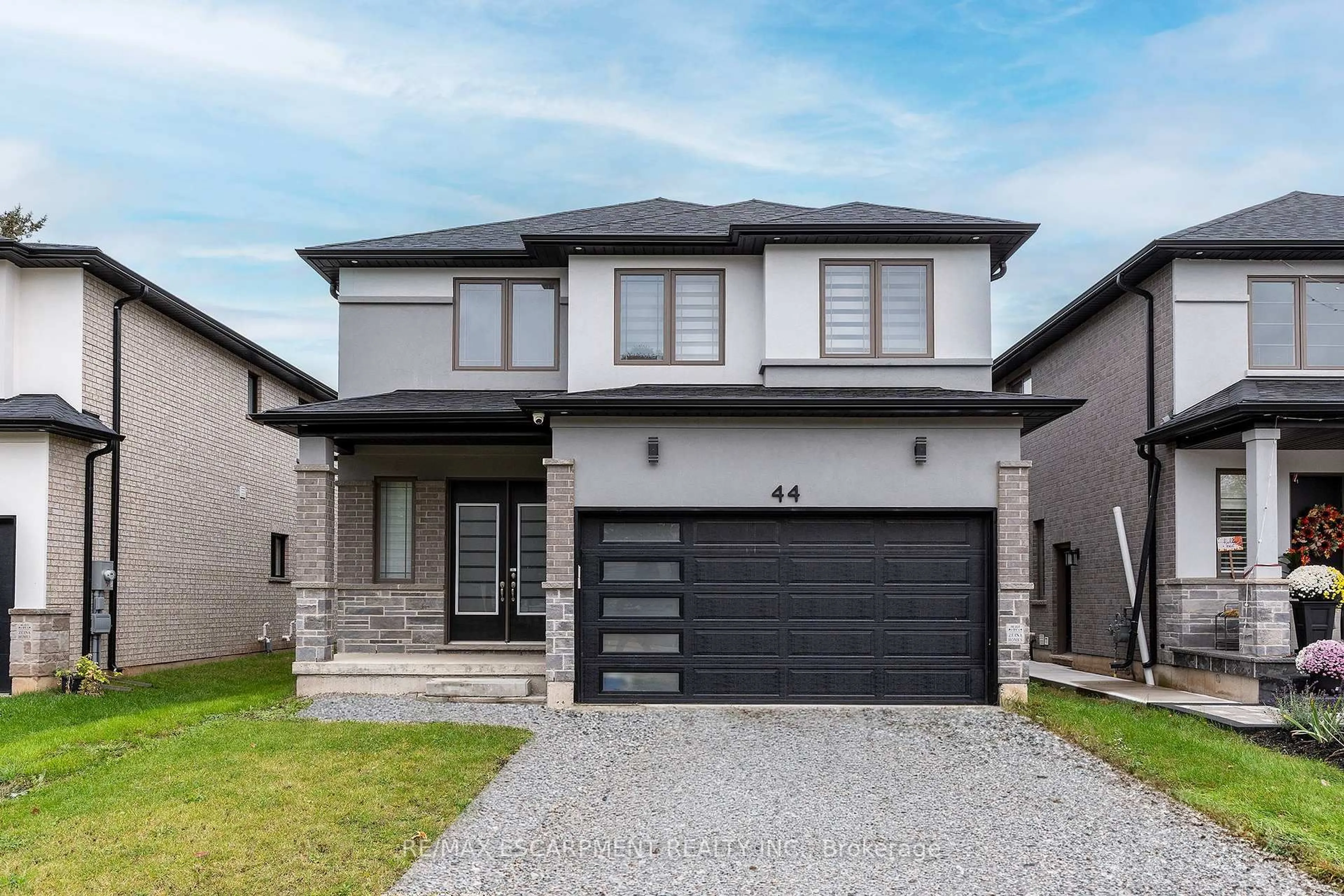 Home with brick exterior material, street for 44 Miller Dr, Hamilton Ontario L9G 2J1