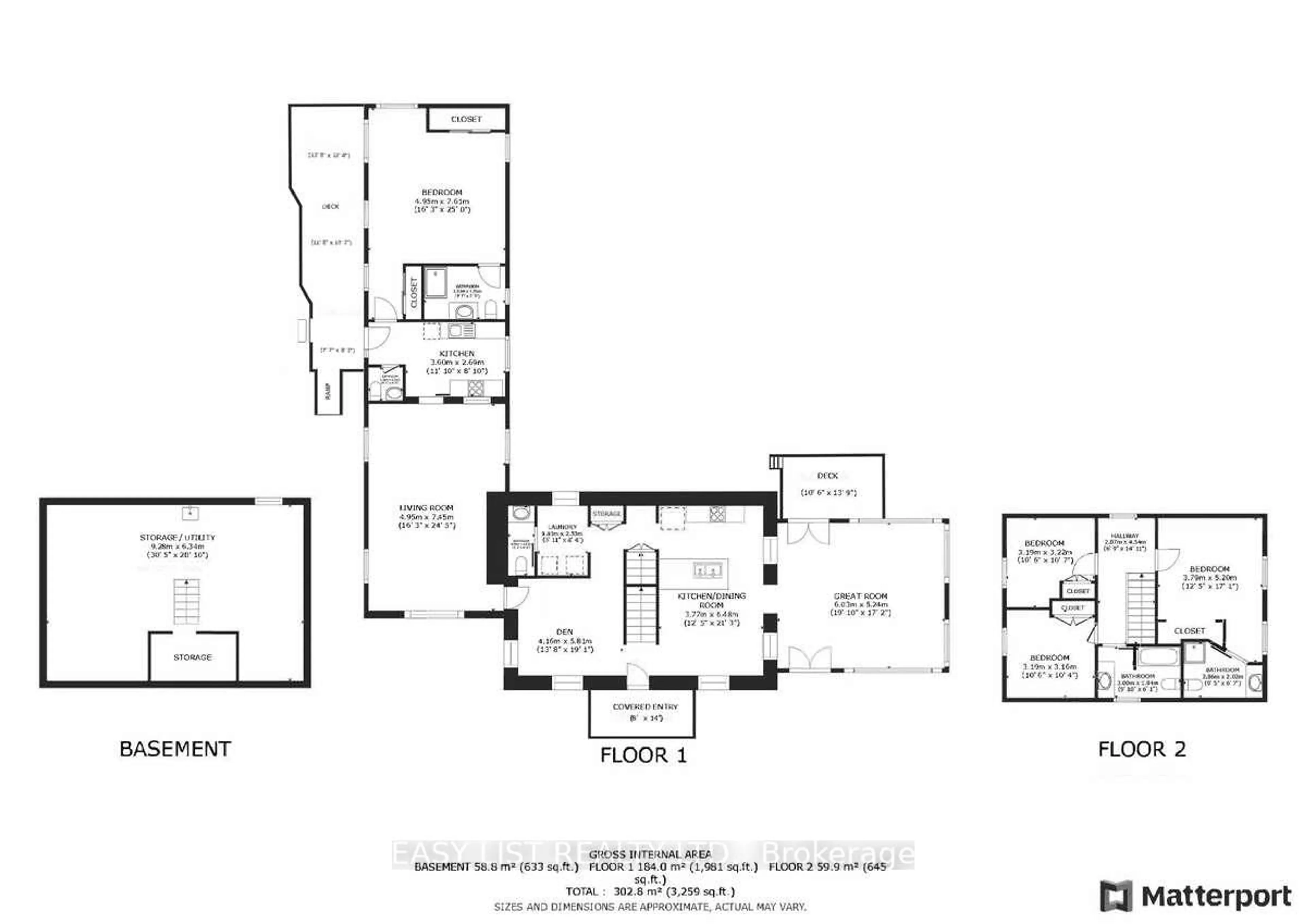 Floor plan for 3224 County Road 27, Elizabethtown-Kitley Ontario K0E 1M0