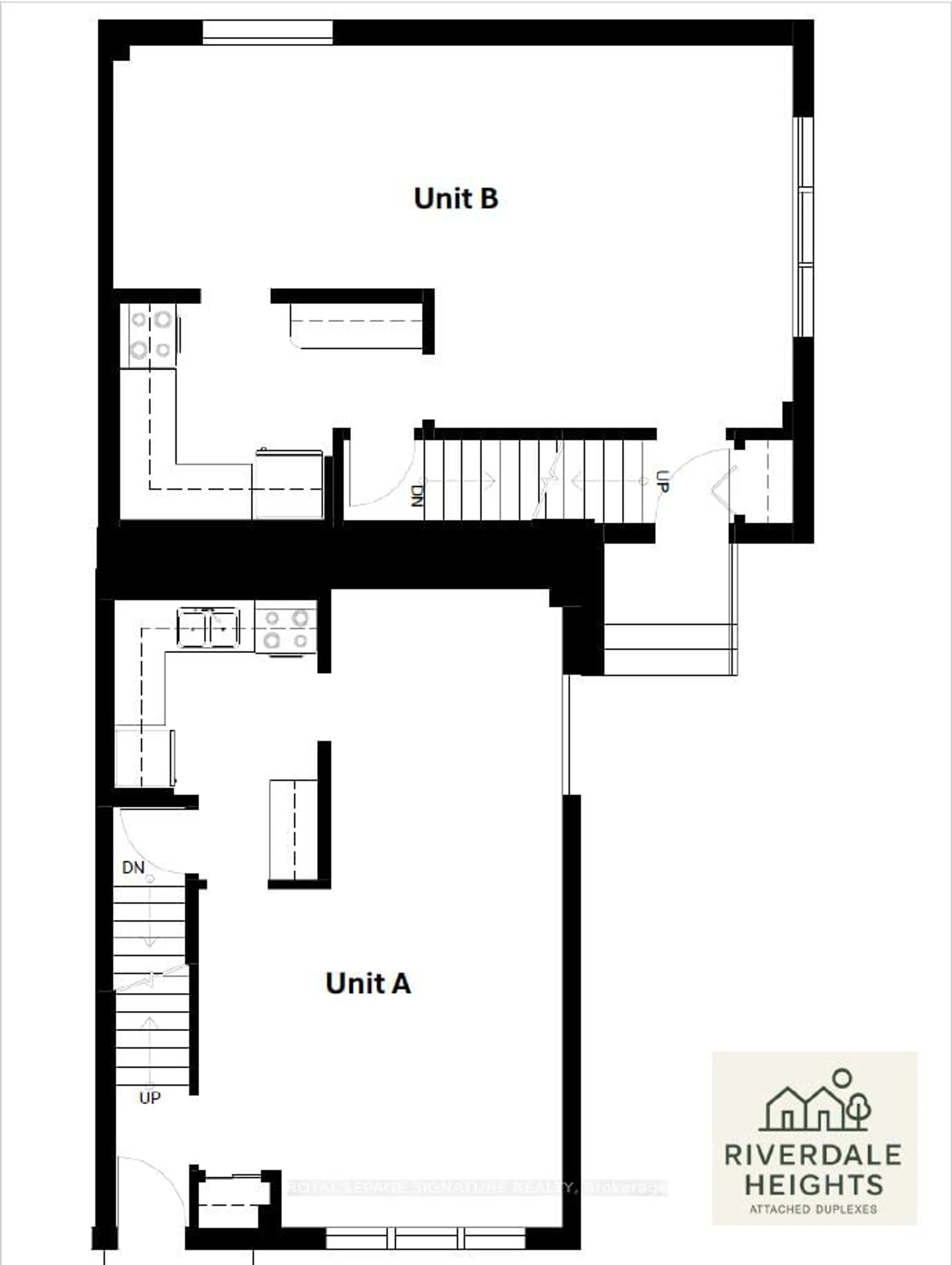 Floor plan for 56 & 58 Delawana Dr, Hamilton Ontario L8E 1G4