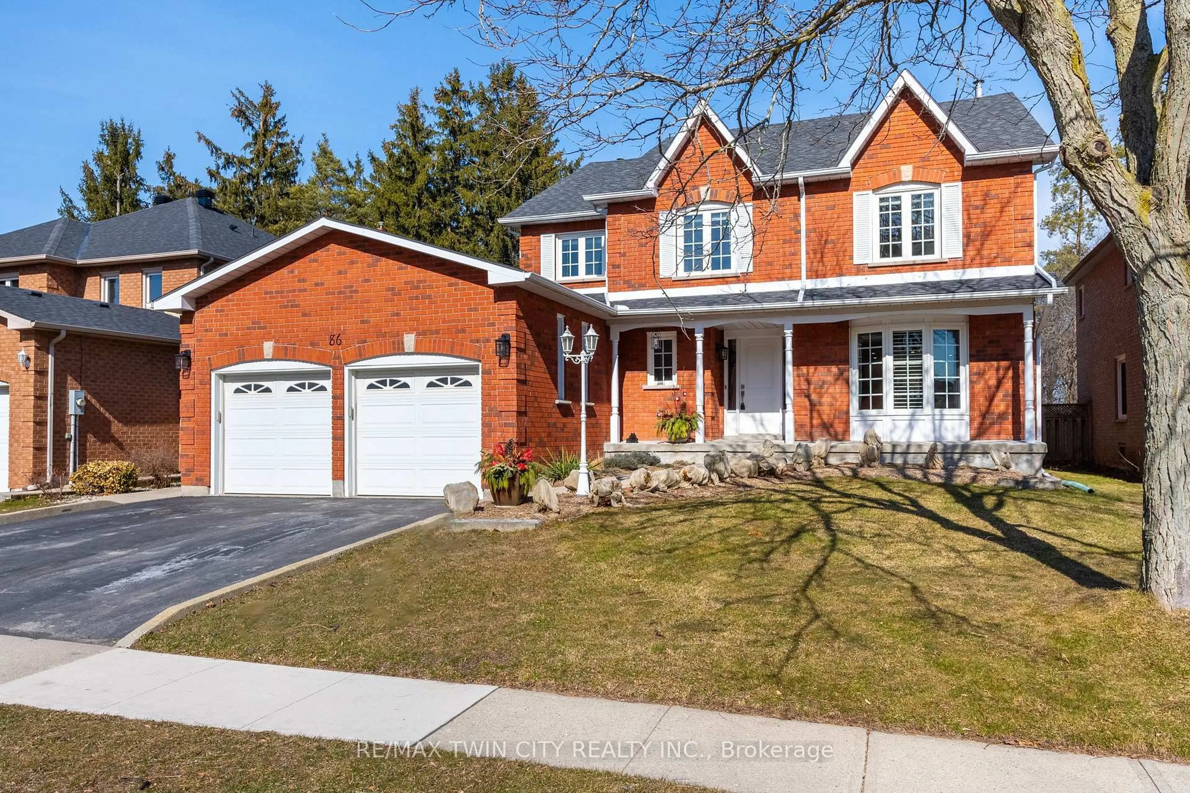 Home with brick exterior material, street for 86 Santa Maria Dr, Cambridge Ontario N1R 8A2