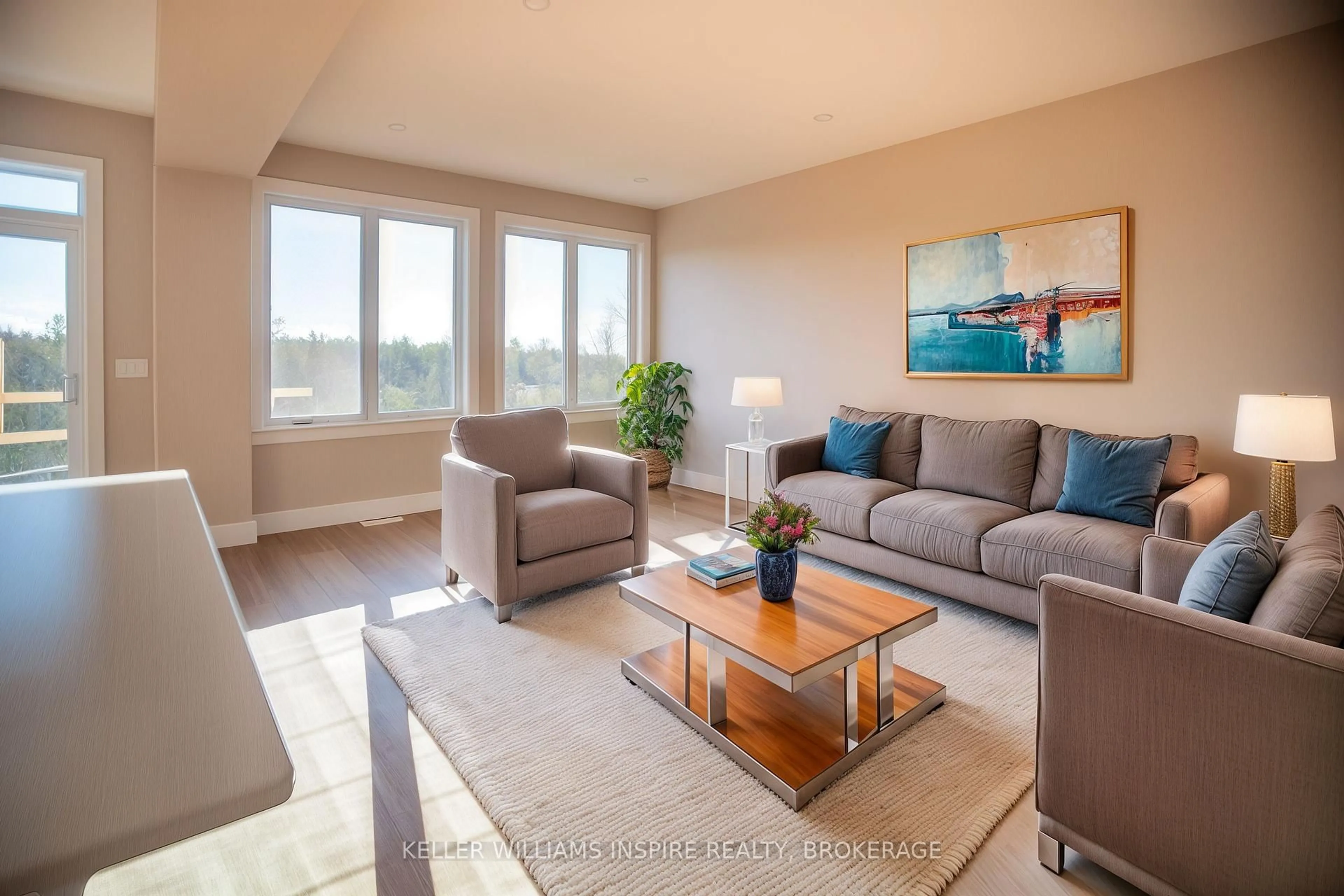 Living room with furniture, unknown for 117 Potter Dr, Bissett Creek Ontario K0H 2H0