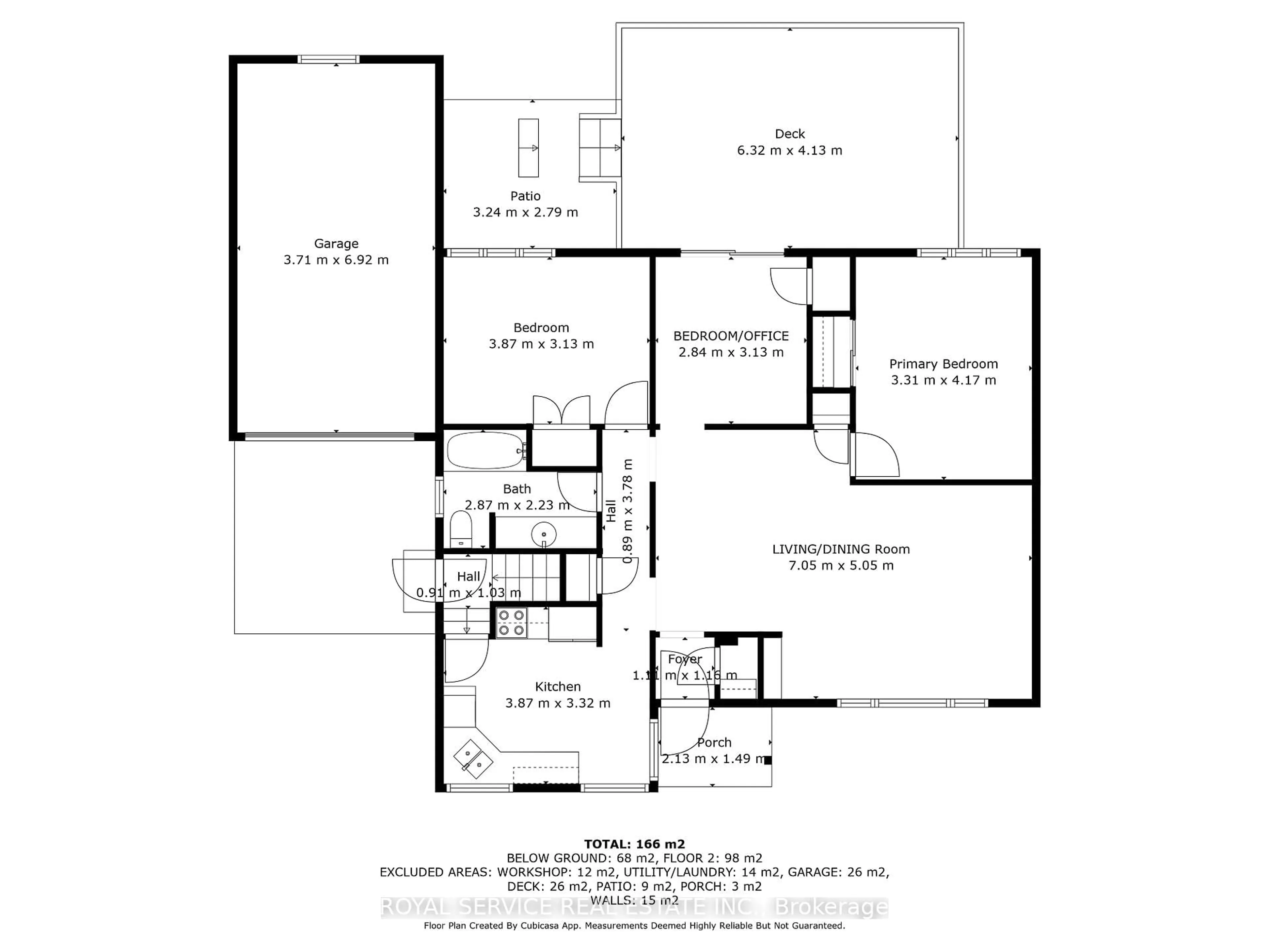 Floor plan for 24 Division St, Cramahe Ontario K0K 1S0
