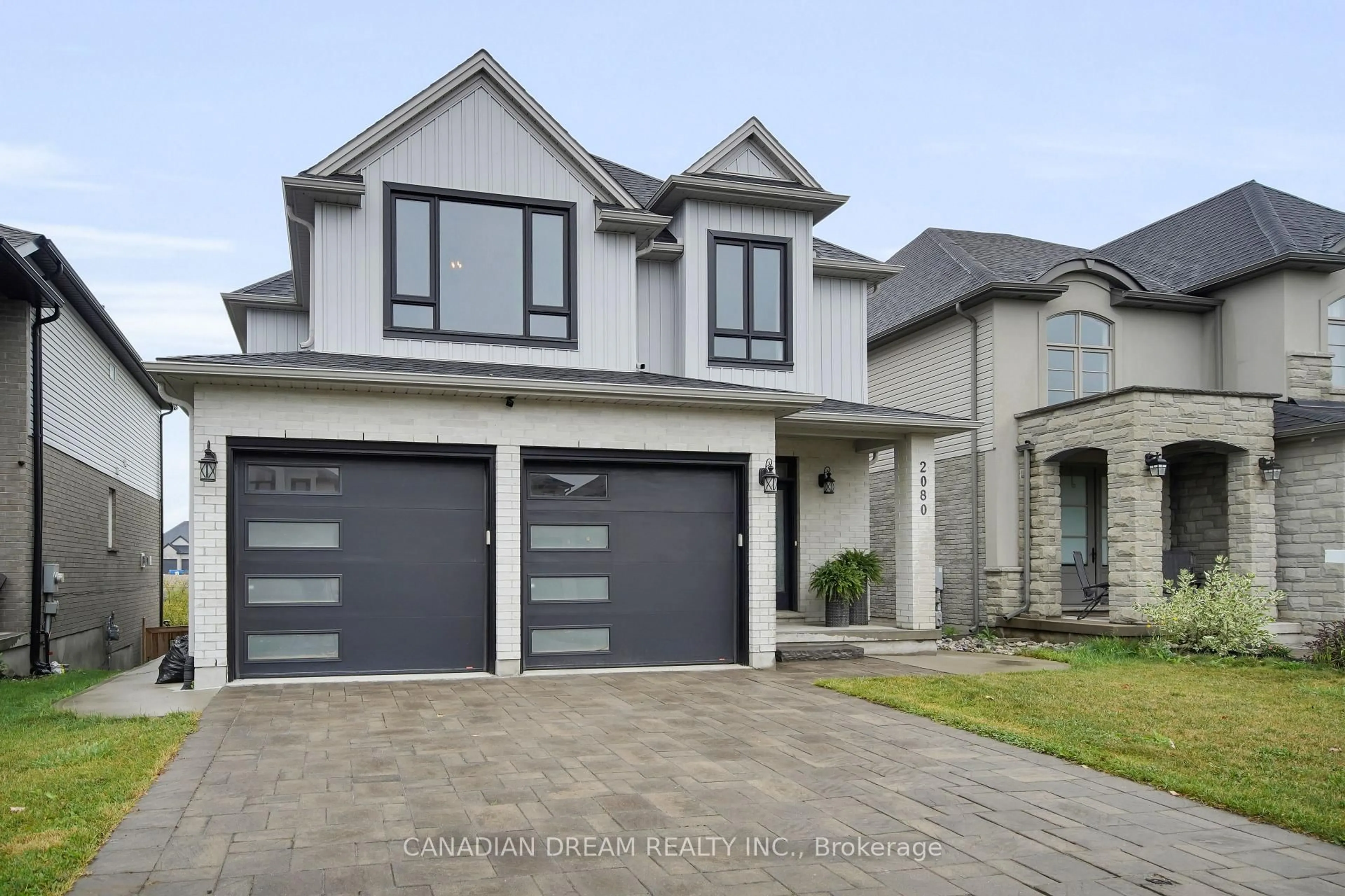 Home with brick exterior material, street for 2080 Wateroak Dr, London North Ontario N6G 0P9