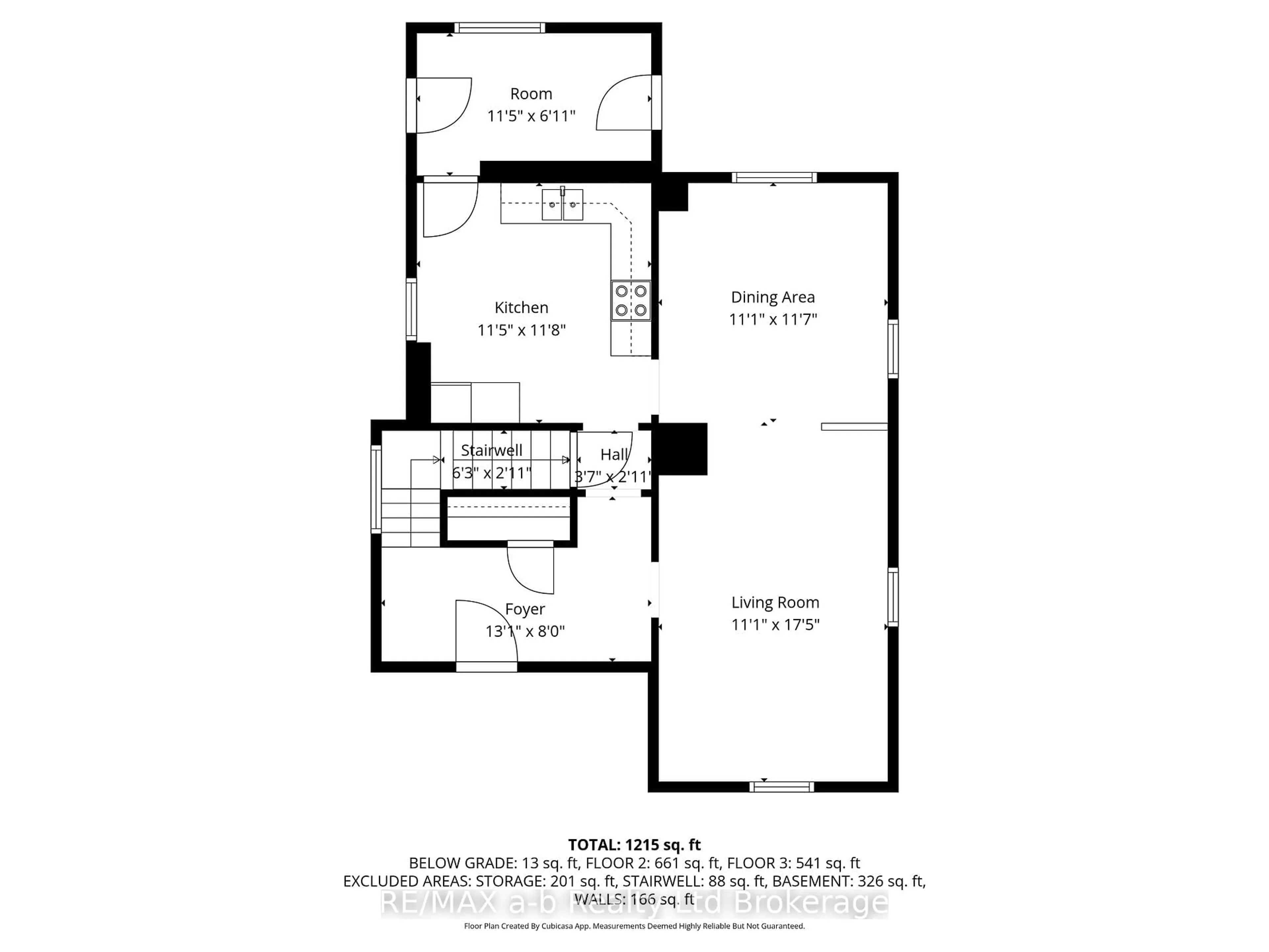 Floor plan for 31 Concession St, Tillsonburg Ontario N4G 1R4
