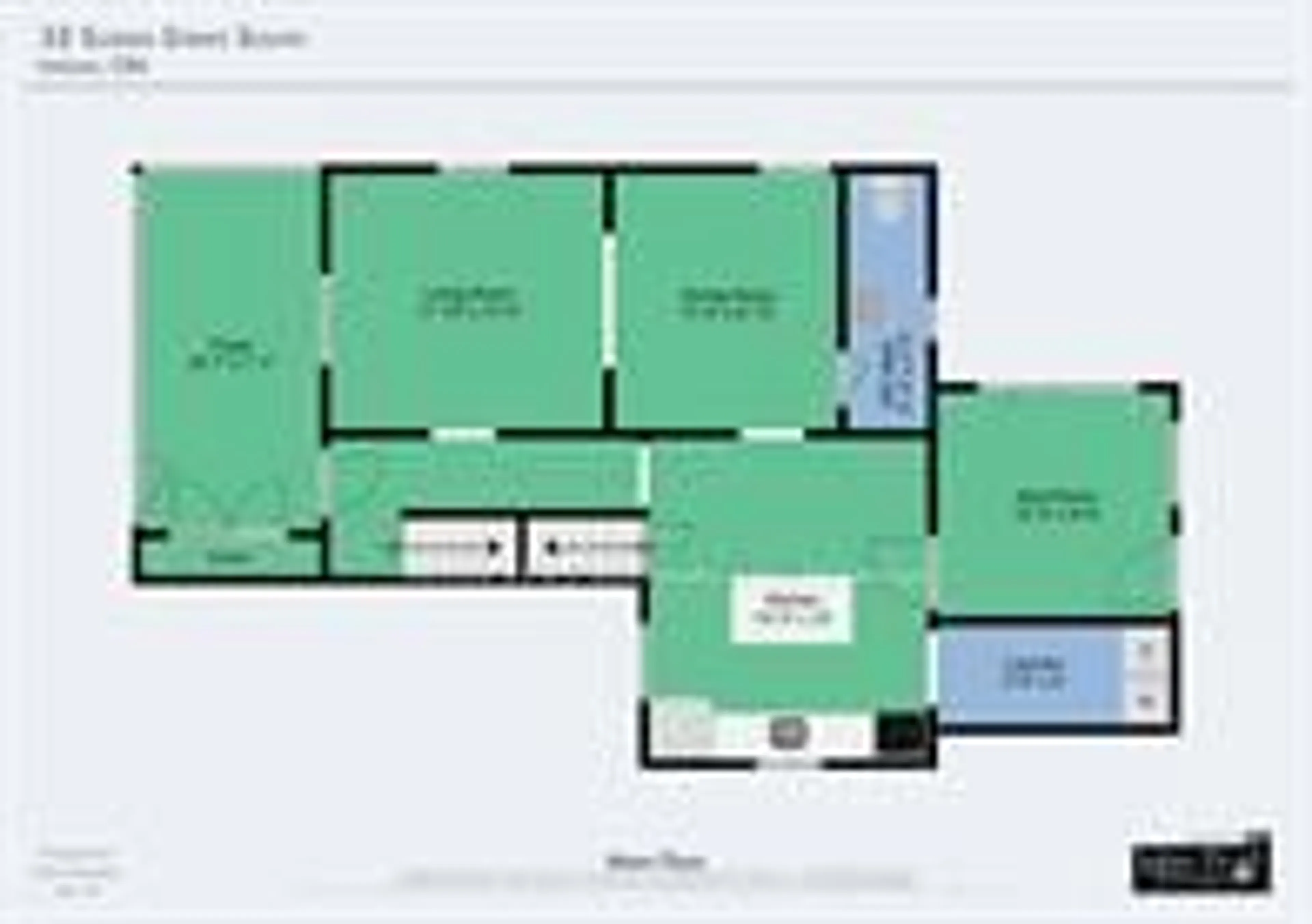 Floor plan for 33 Sussex St, Kawartha Lakes Ontario K9V 3E7