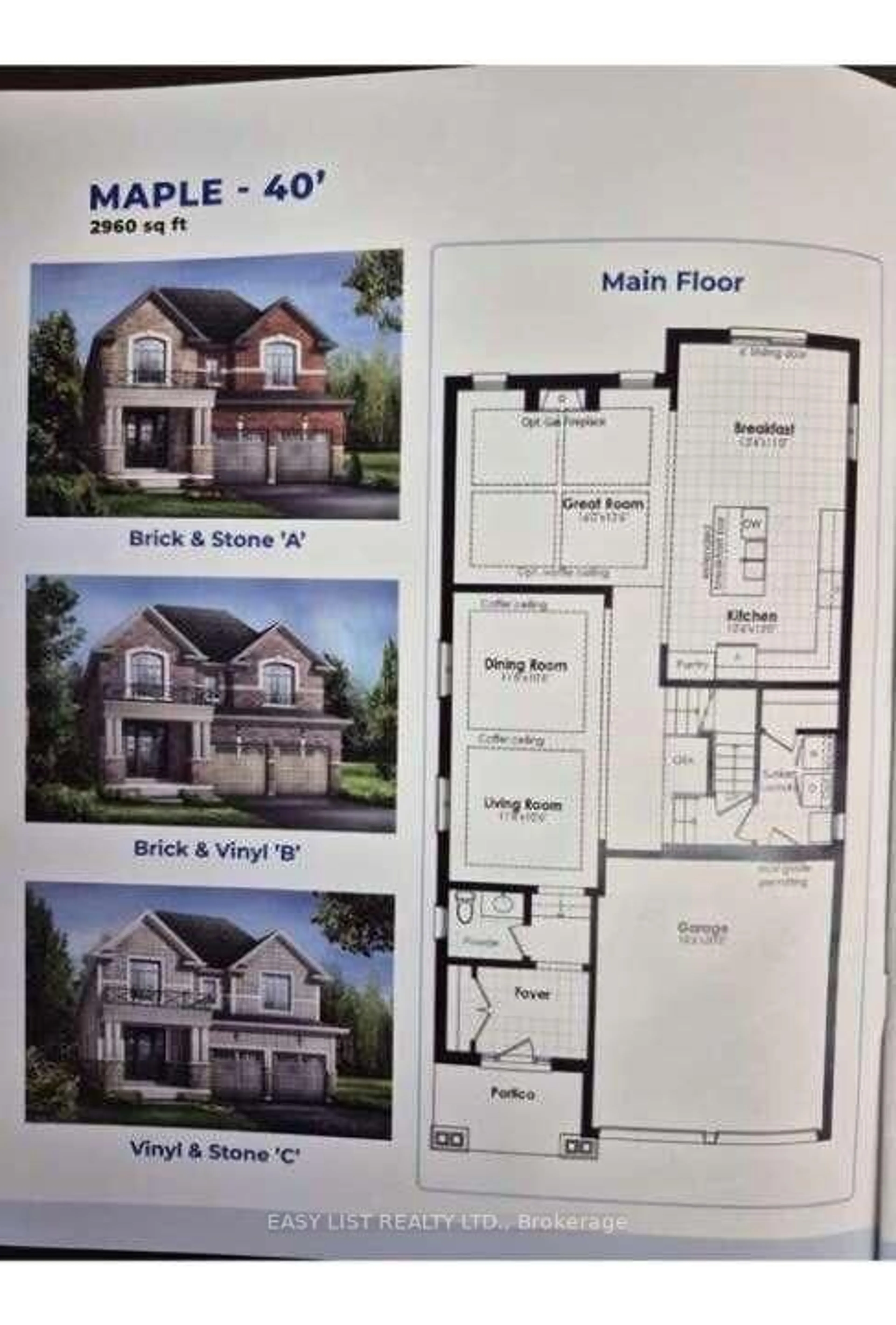 Floor plan for 542 Clayton Ave, Peterborough Ontario K9K 0H8