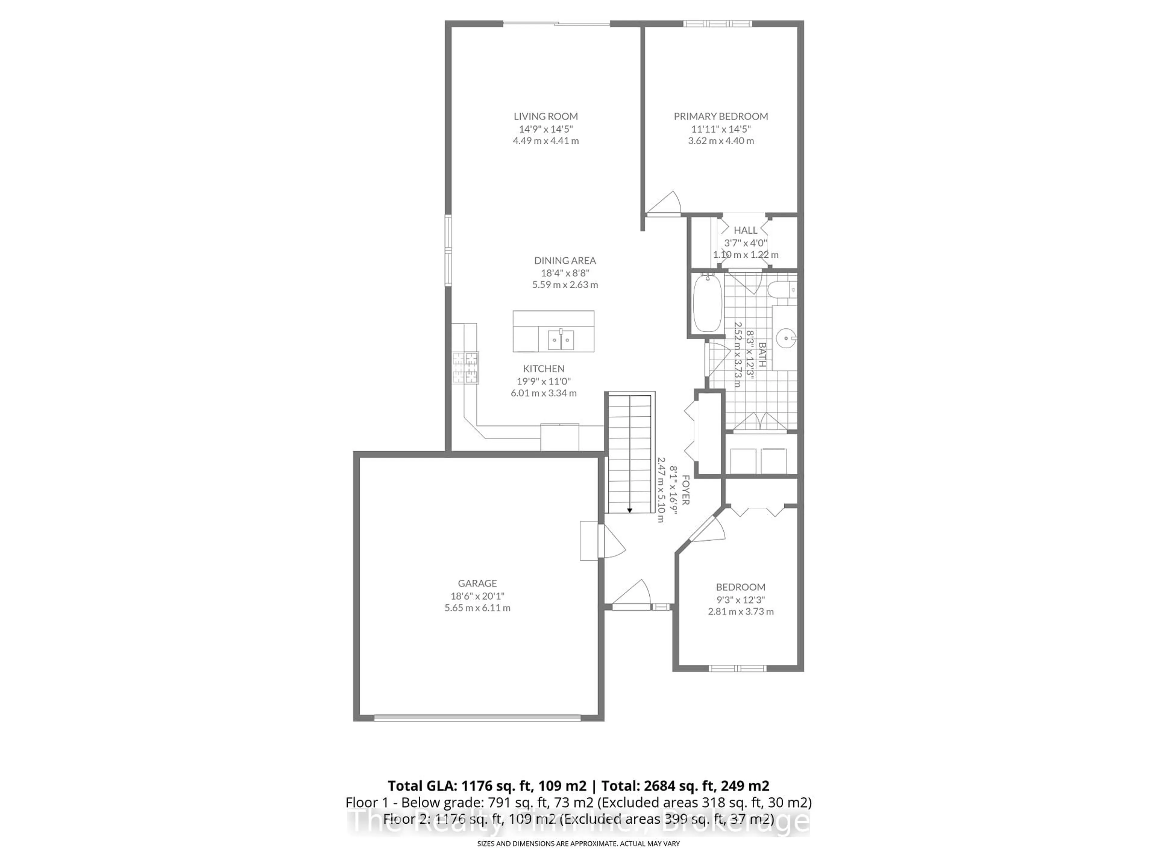 Floor plan for 540 Spitfire St #20, Woodstock Ontario N4T 0C2