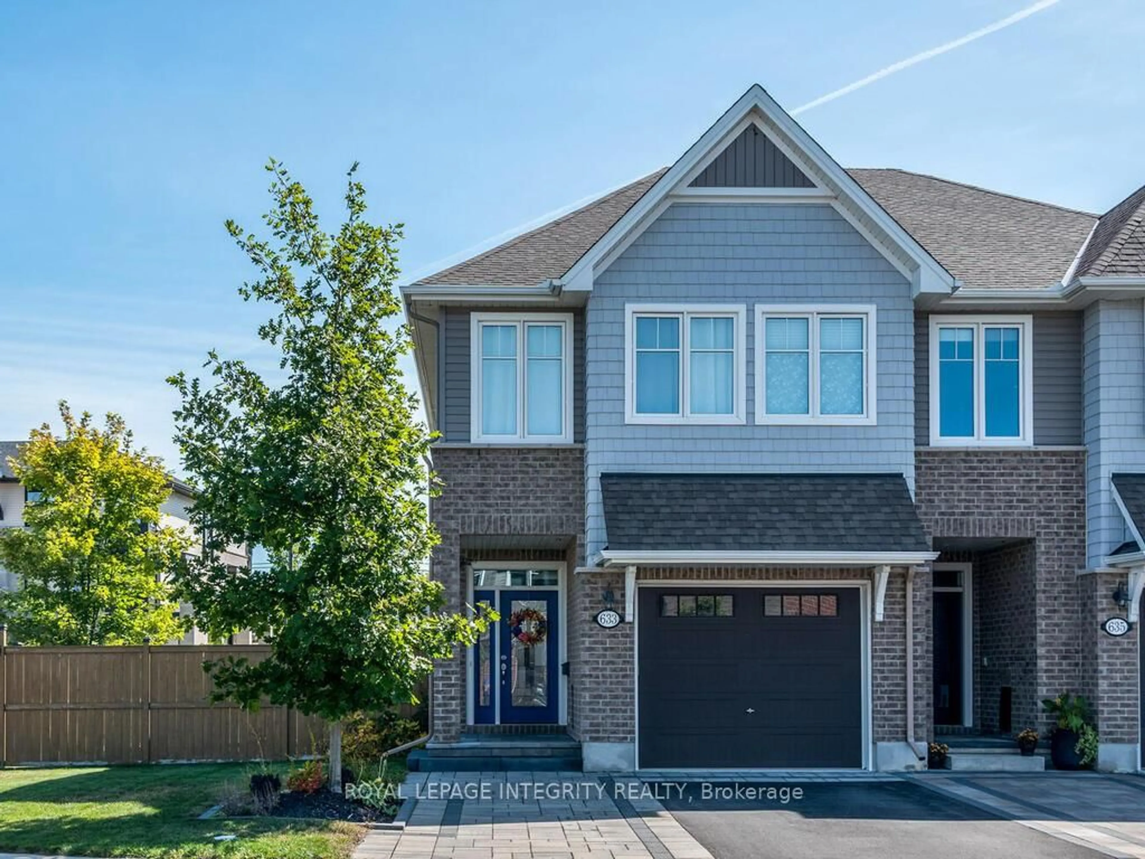 Home with brick exterior material, street for 633 Cartographe St, Ottawa Ontario K4A 1B6