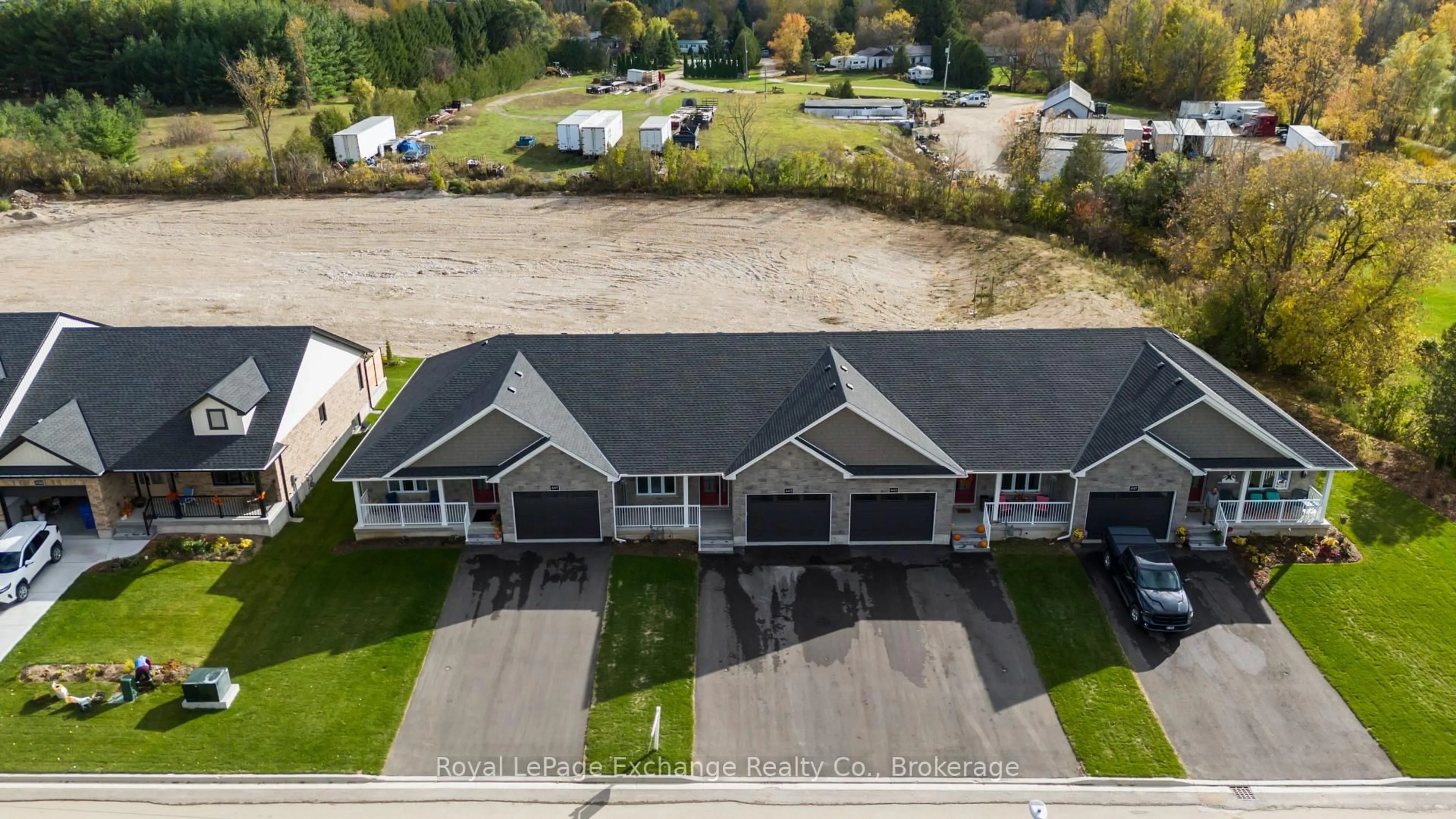 A pic from outside/outdoor area/front of a property/back of a property/a pic from drone, unknown for 443 Park St, West Grey Ontario N0G 1R0