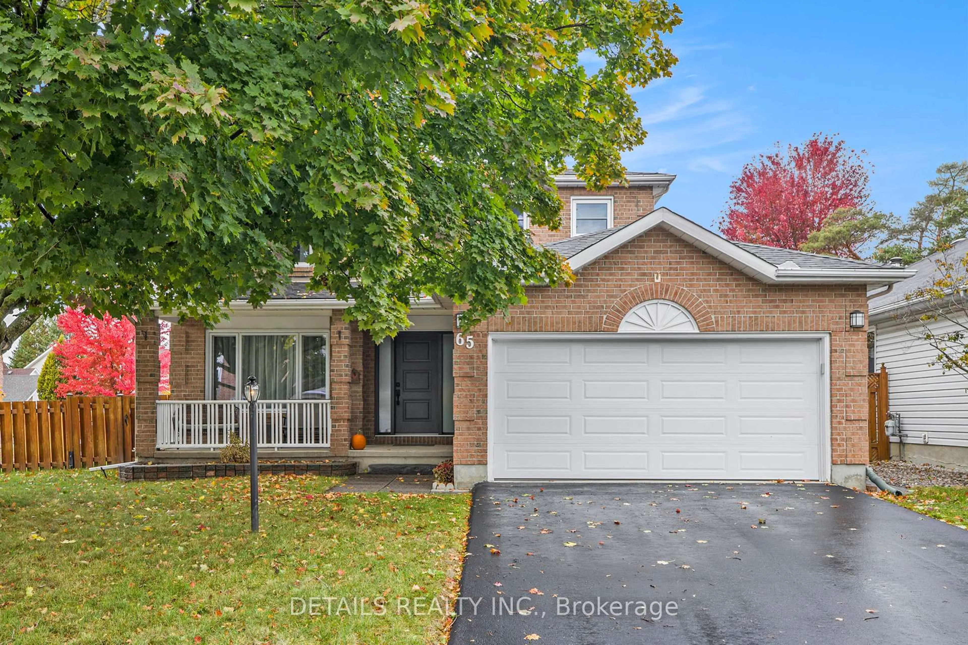Home with brick exterior material, street for 65 Willow Glen Dr, Ottawa Ontario K2M 1T1