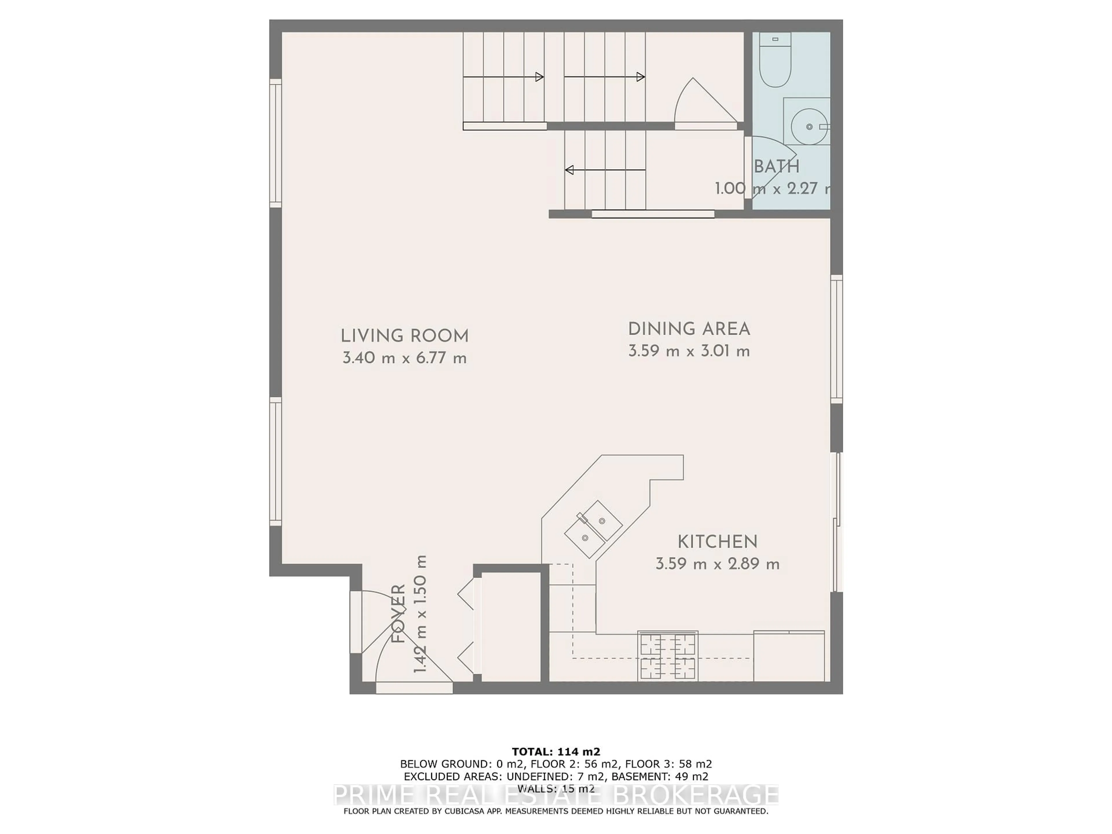 Floor plan for 335 Lighthouse Rd #38, London South Ontario N6M 1J8