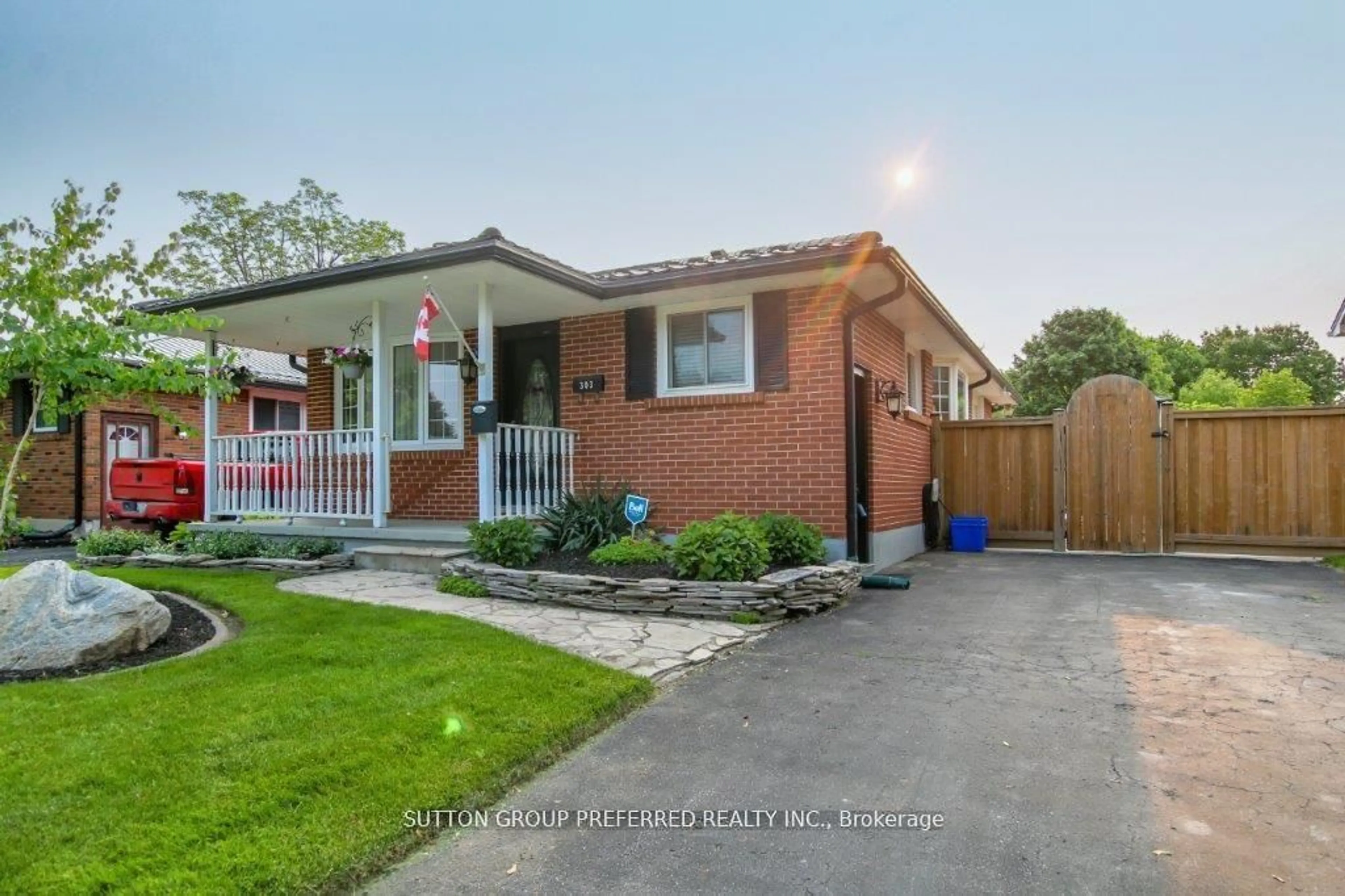Home with brick exterior material, street for 303 Admiral Dr, London East Ontario N5V 1J2