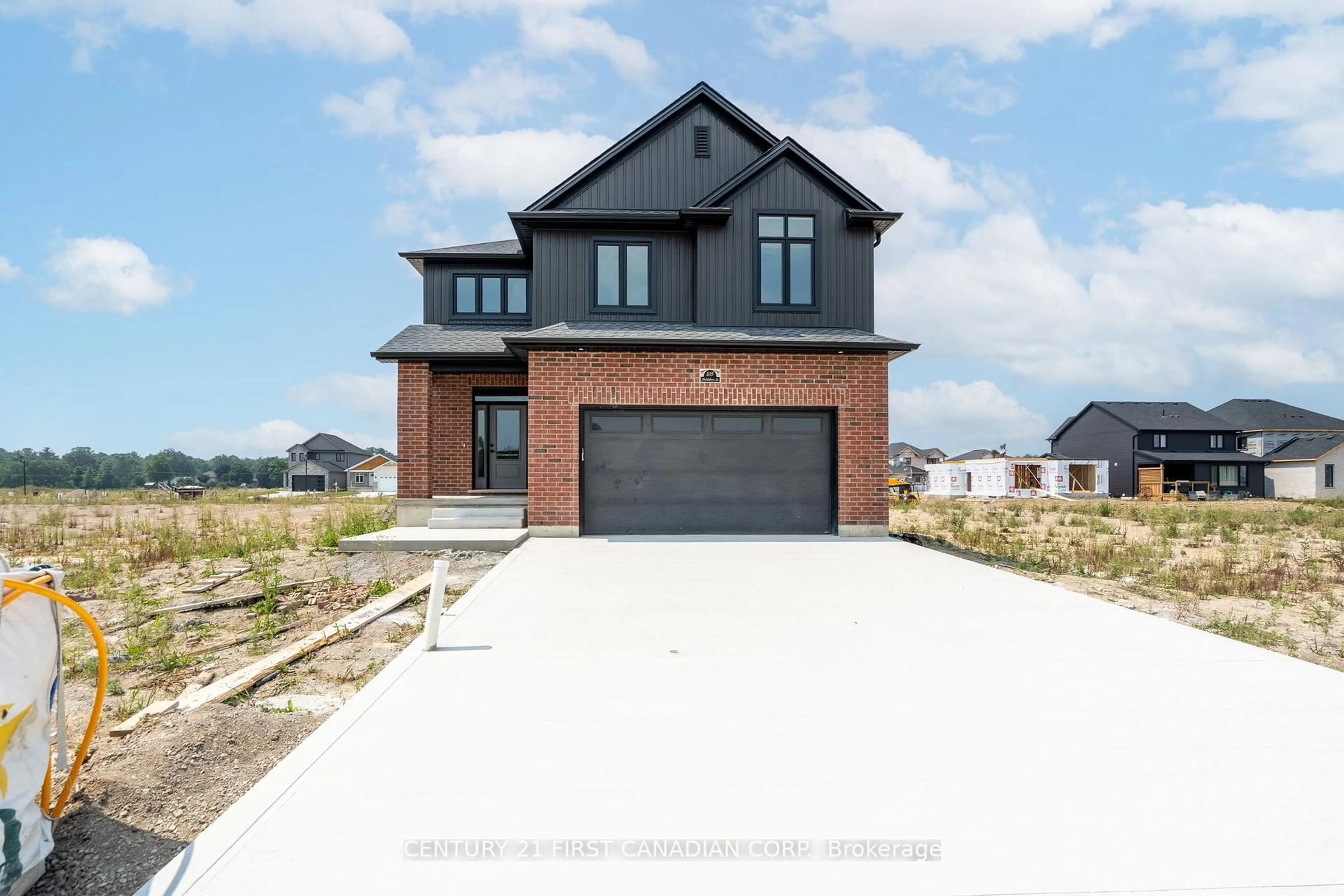 Home with brick exterior material, street for 105 Sheldabren St, North Middlesex Ontario N0M 1A0