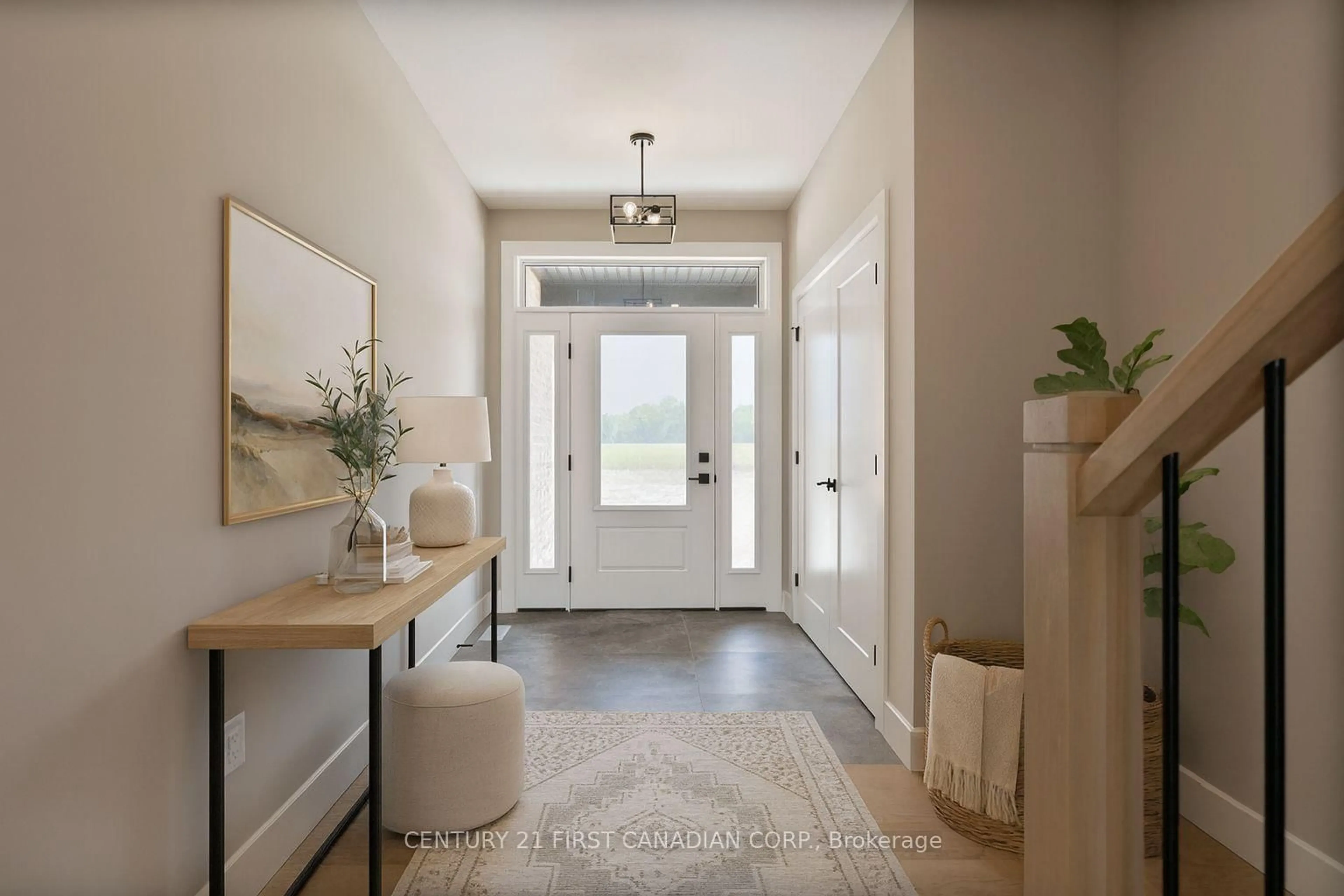 Indoor entryway for 105 Sheldabren St, North Middlesex Ontario N0M 1A0