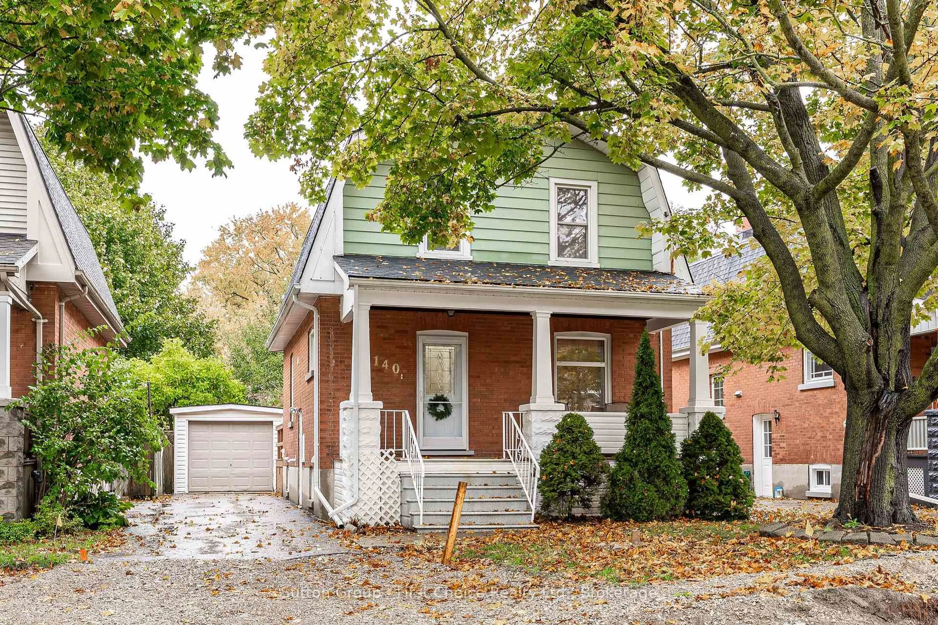 Home with brick exterior material, street for 140 Avon St, Stratford Ontario N5A 5N7