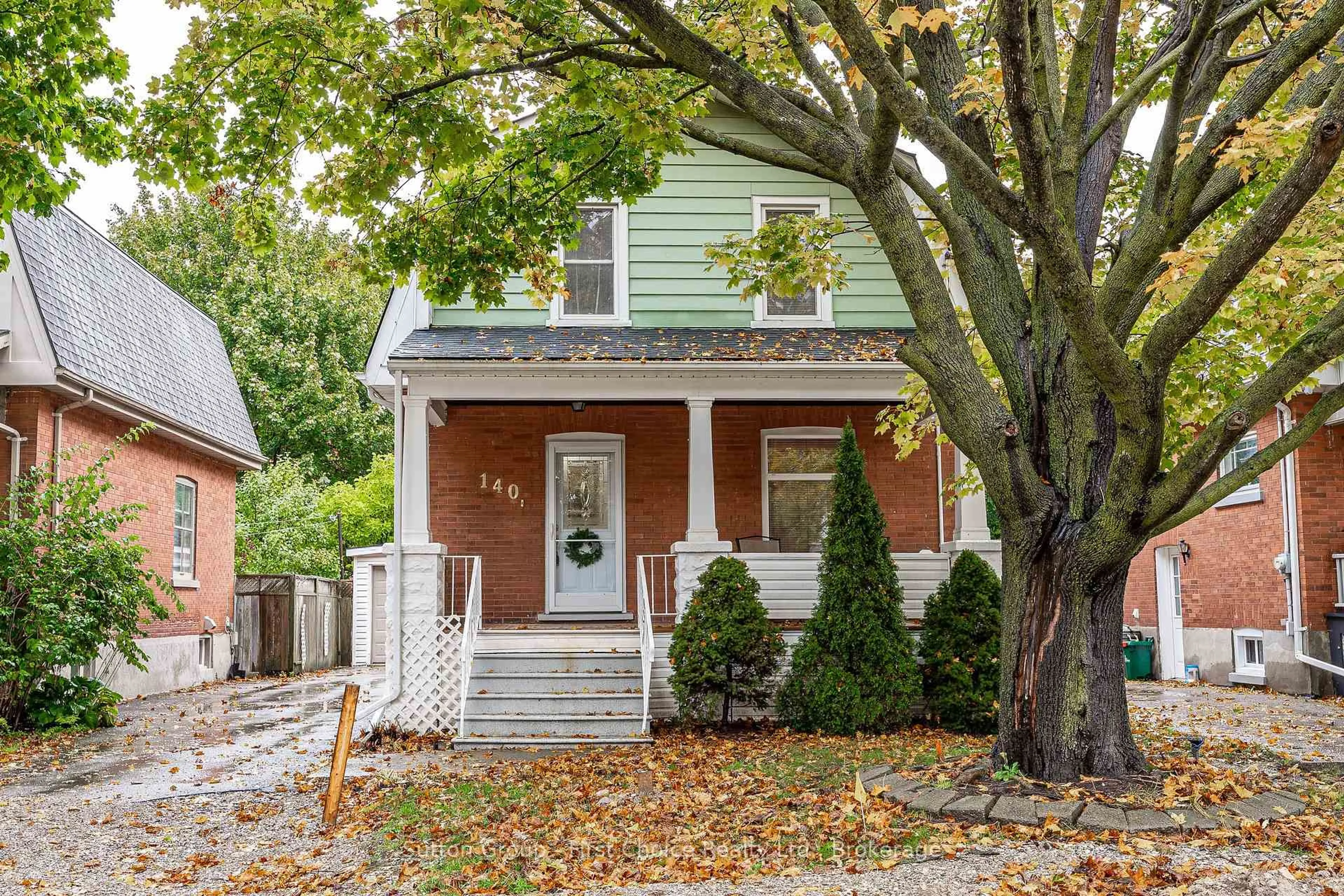 Home with brick exterior material, street for 140 Avon St, Stratford Ontario N5A 5N7