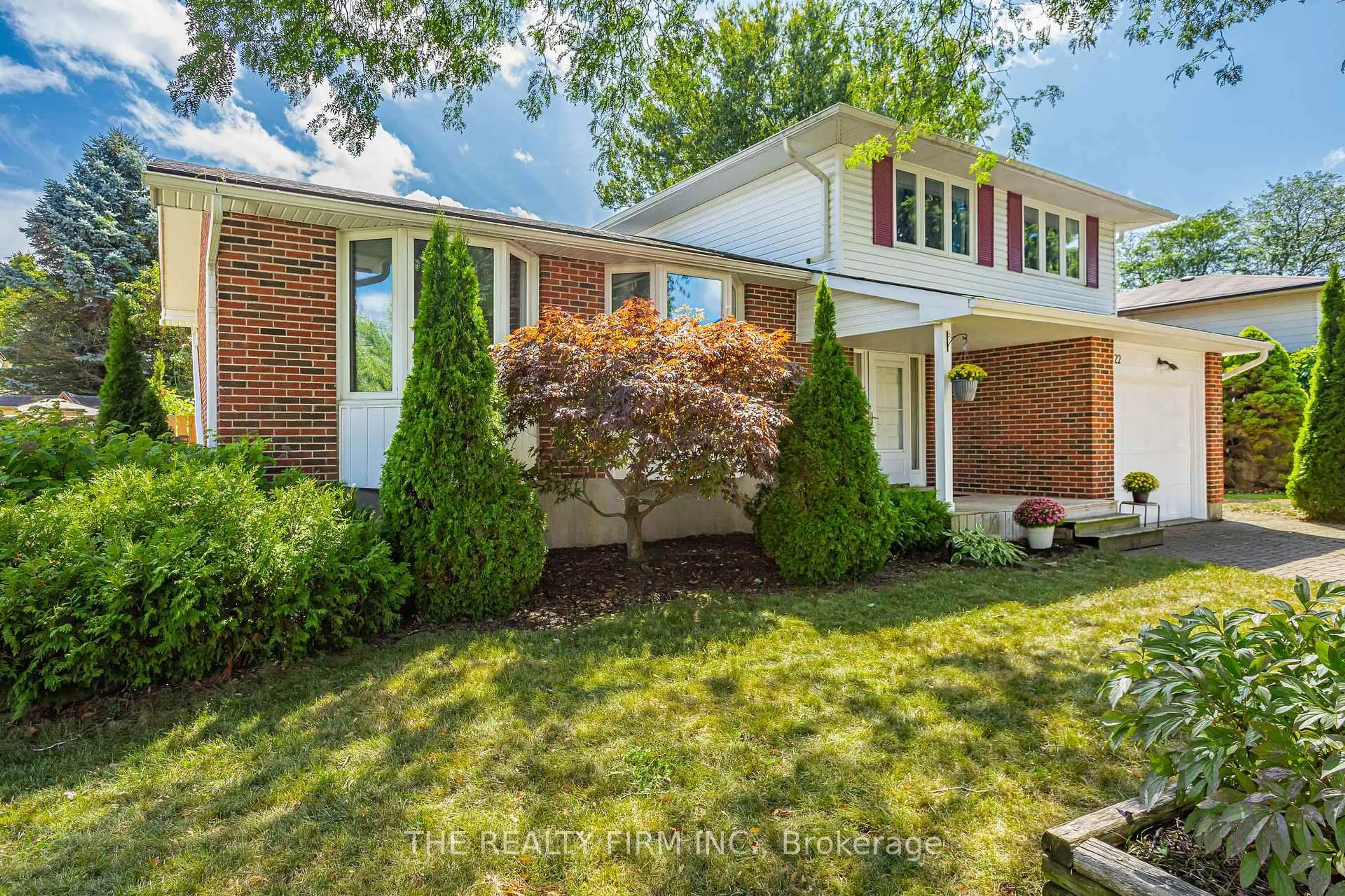 Home with brick exterior material, street for 22 Milford Cres, London North Ontario N5X 1A8