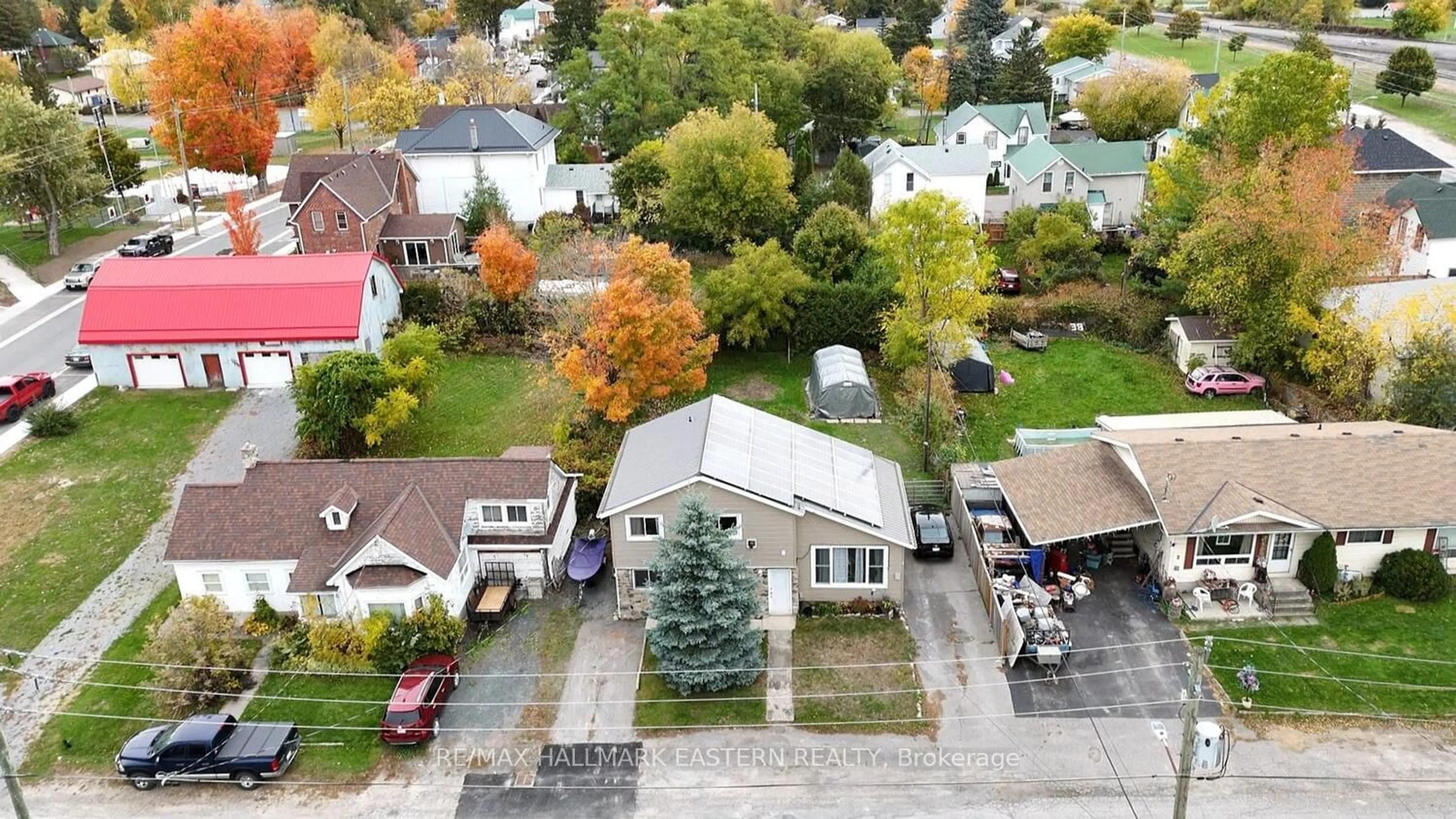 A pic from outside/outdoor area/front of a property/back of a property/a pic from drone, street for 4 Orange St, Havelock-Belmont-Methuen Ontario K0L 1Z0