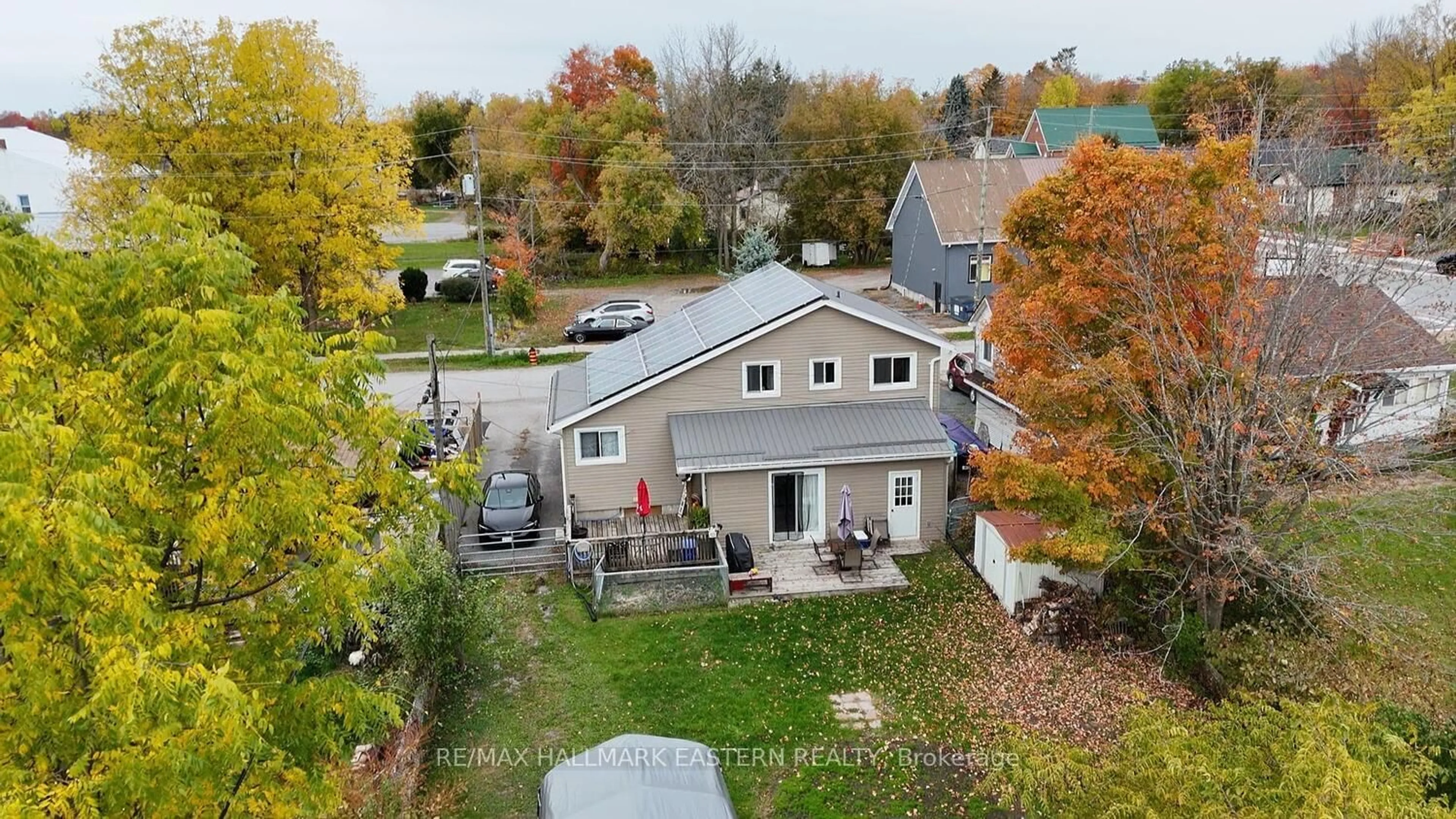 A pic from outside/outdoor area/front of a property/back of a property/a pic from drone, street for 4 Orange St, Havelock-Belmont-Methuen Ontario K0L 1Z0