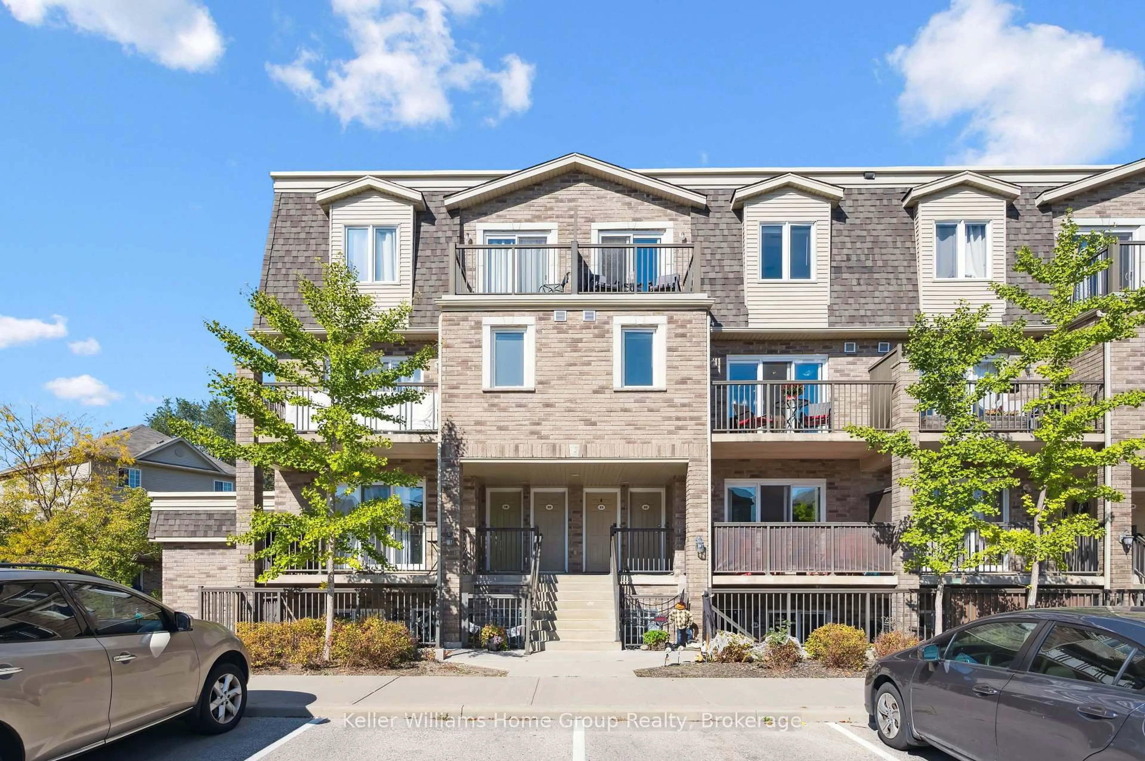 Home with brick exterior material, street for 35 Mountford Dr #22, Guelph Ontario N1E 0G6