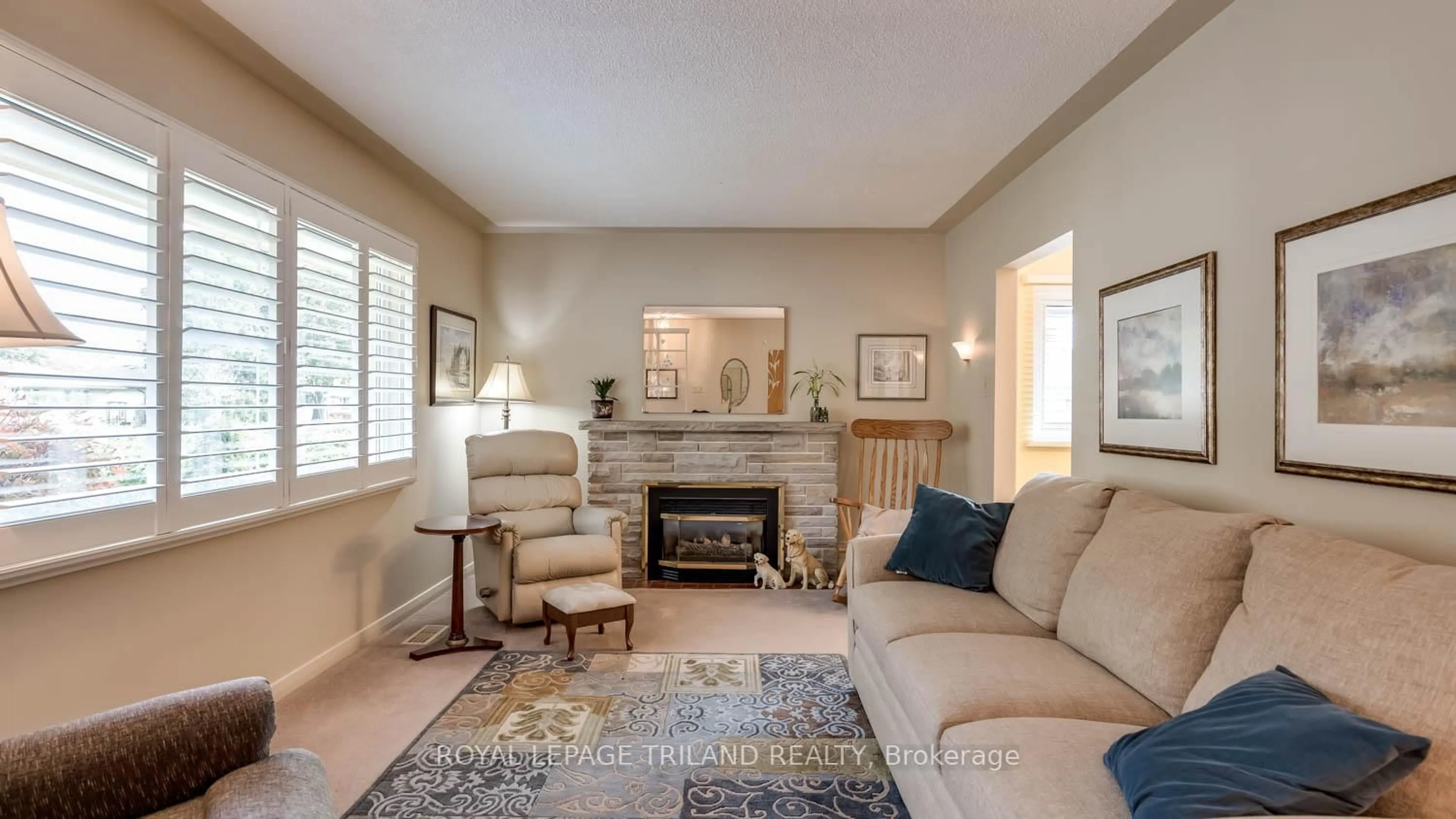Living room with furniture, unknown for 97 Goldwick Cres, London East Ontario N5V 2K9