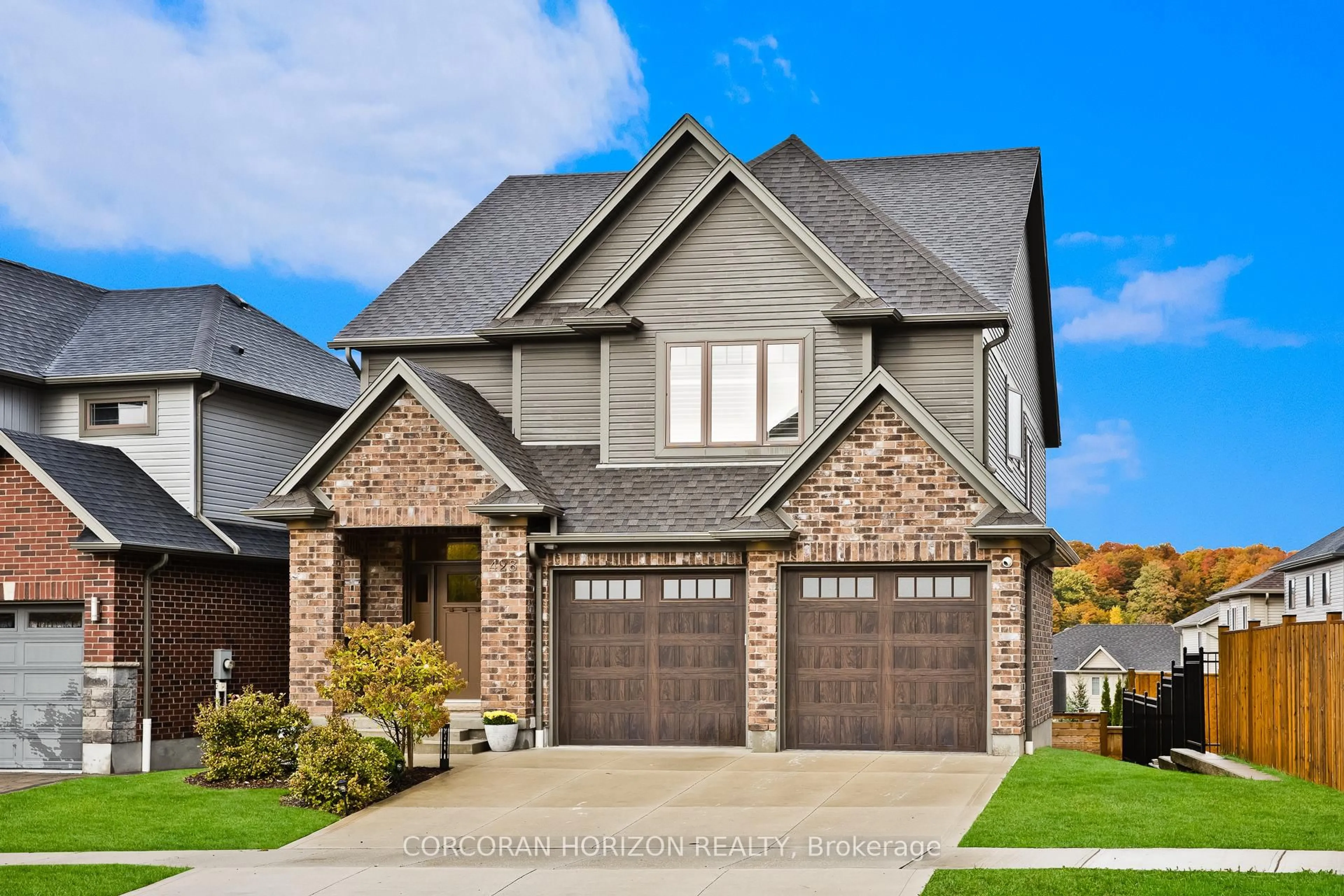 Home with brick exterior material, street for 428 Twinleaf St, Waterloo Ontario N2J 3Z4