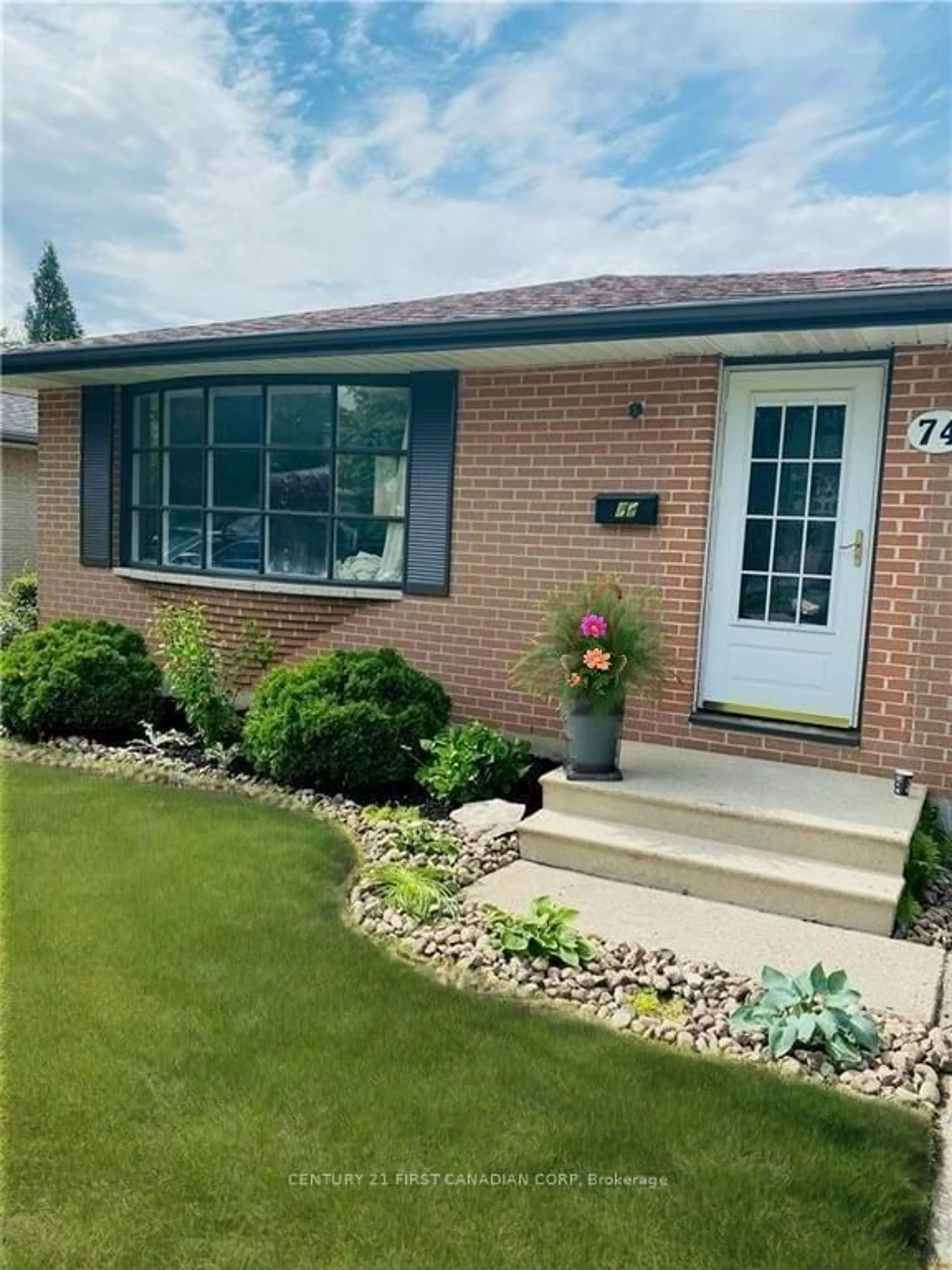 Home with brick exterior material, street for 74 Kipling Ave, London East Ontario N5V 1K2