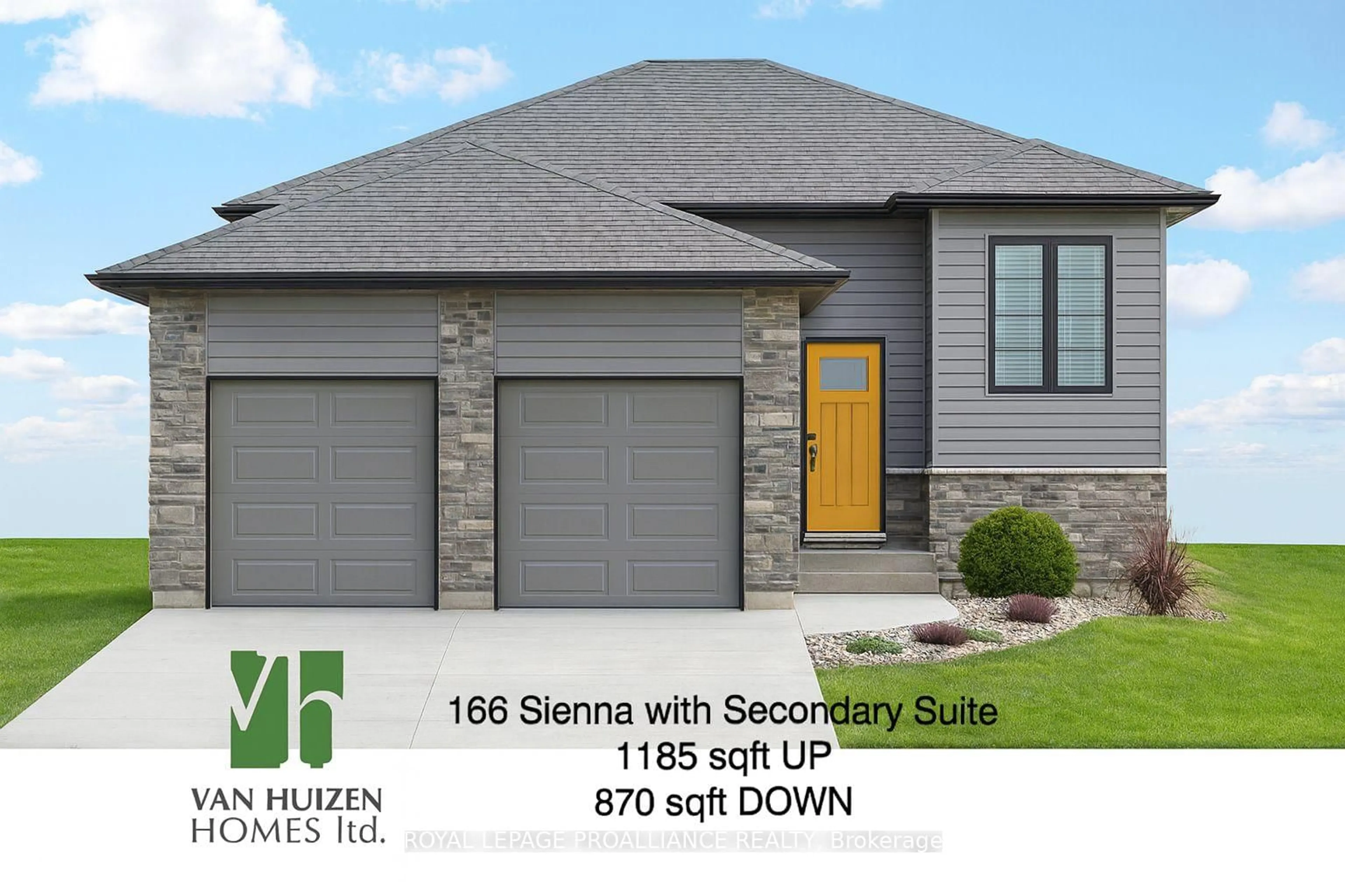 Home with vinyl exterior material, street for 166 Sienna Ave, Belleville Ontario K0K 0J7