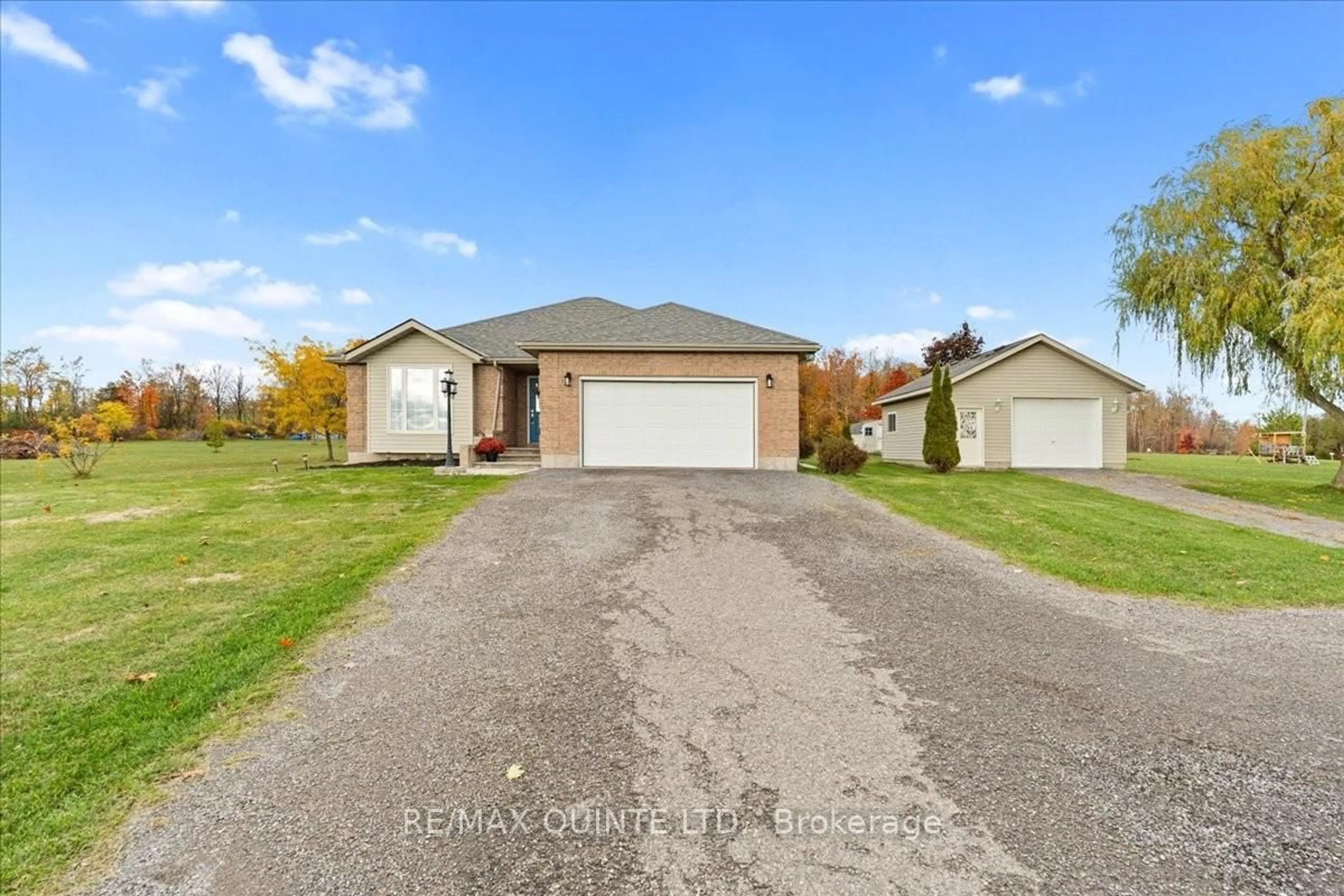 A pic from outside/outdoor area/front of a property/back of a property/a pic from drone, street for 1625 Thrasher Rd, Tyendinaga Ontario K0K 2V0