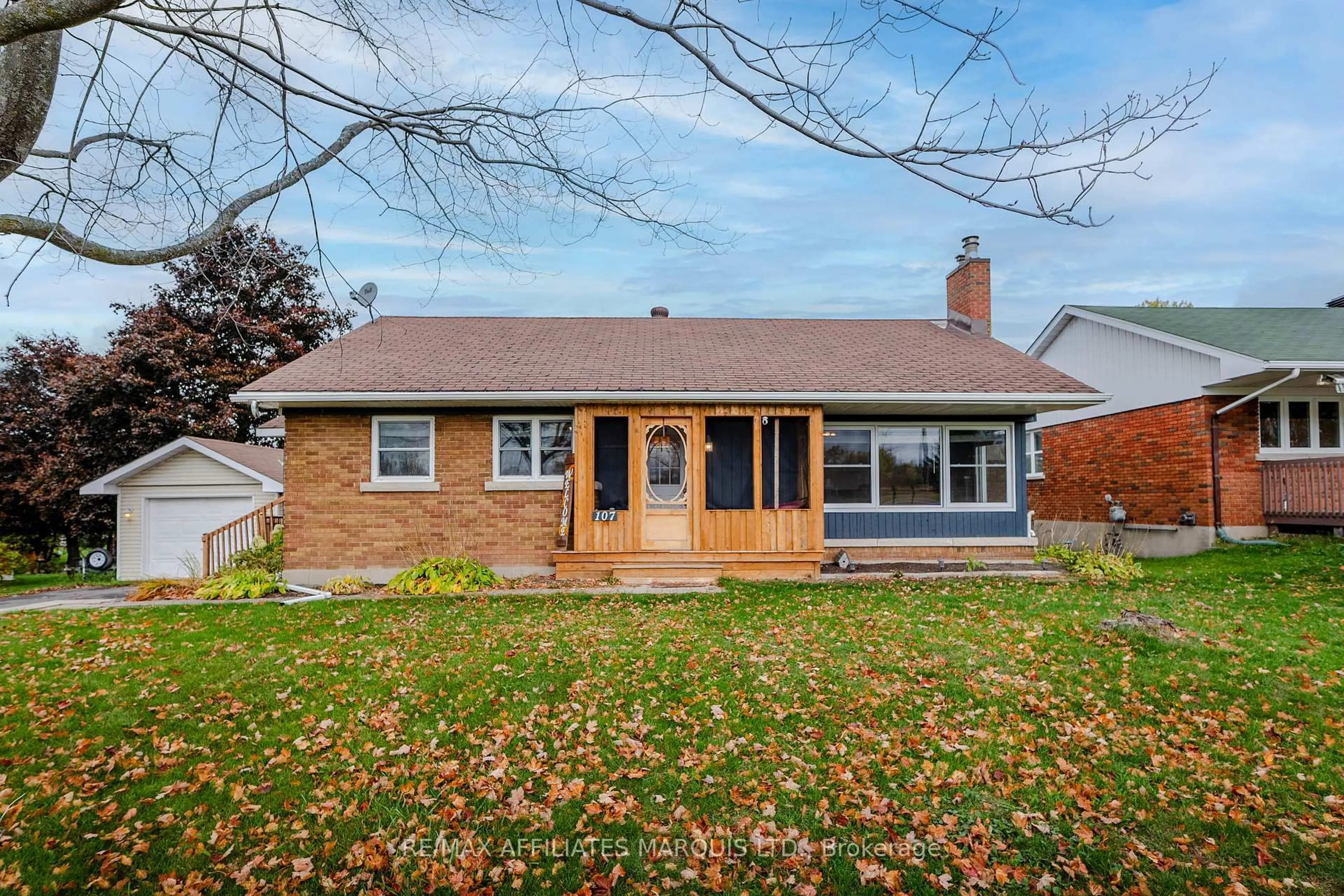 Home with brick exterior material, street for 107 Algonquin Ave, South Stormont Ontario K0C 1P0