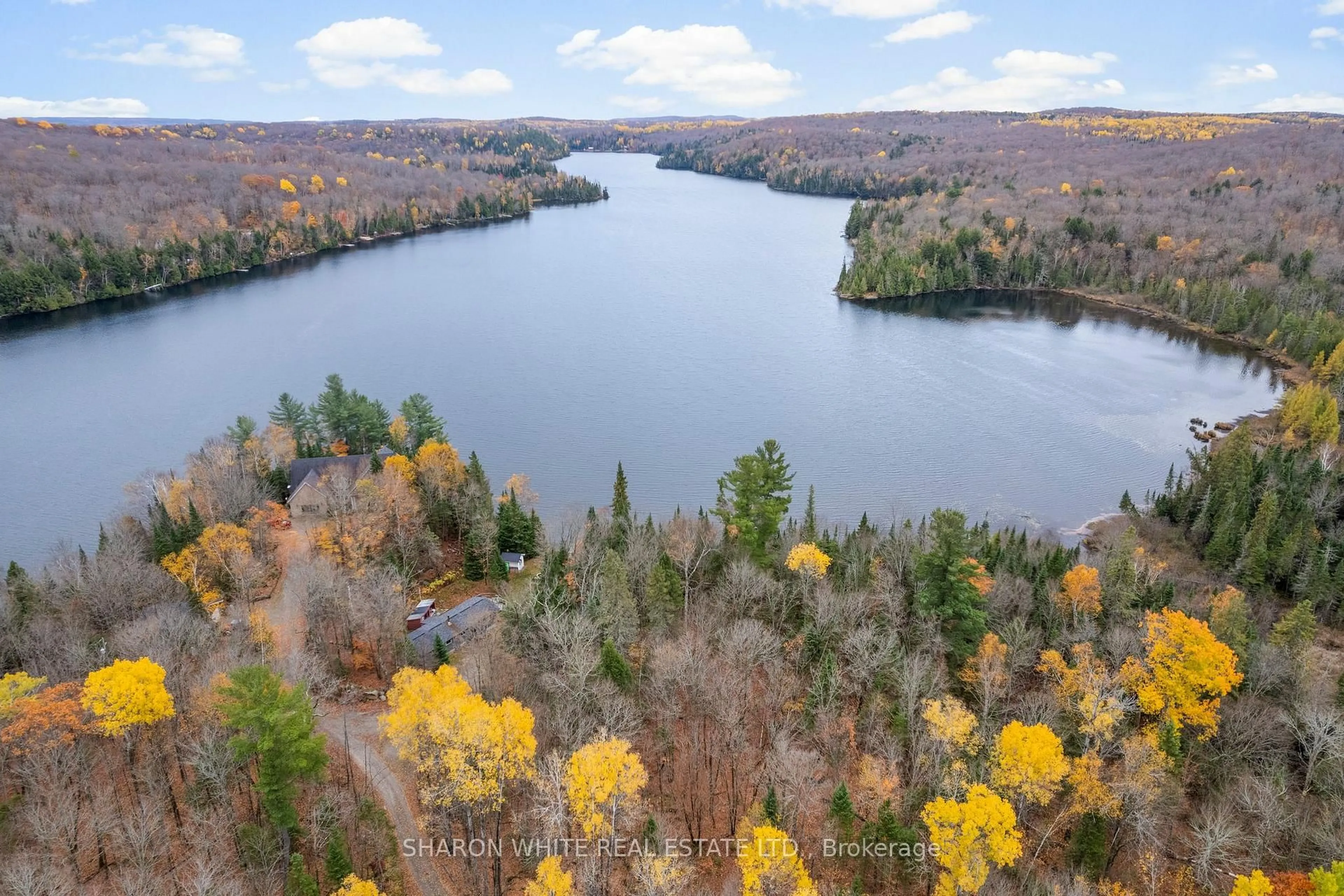 A pic from outside/outdoor area/front of a property/back of a property/a pic from drone, water/lake/river/ocean view for 464A Mooney Rd, Bancroft Ontario K0L 1C0