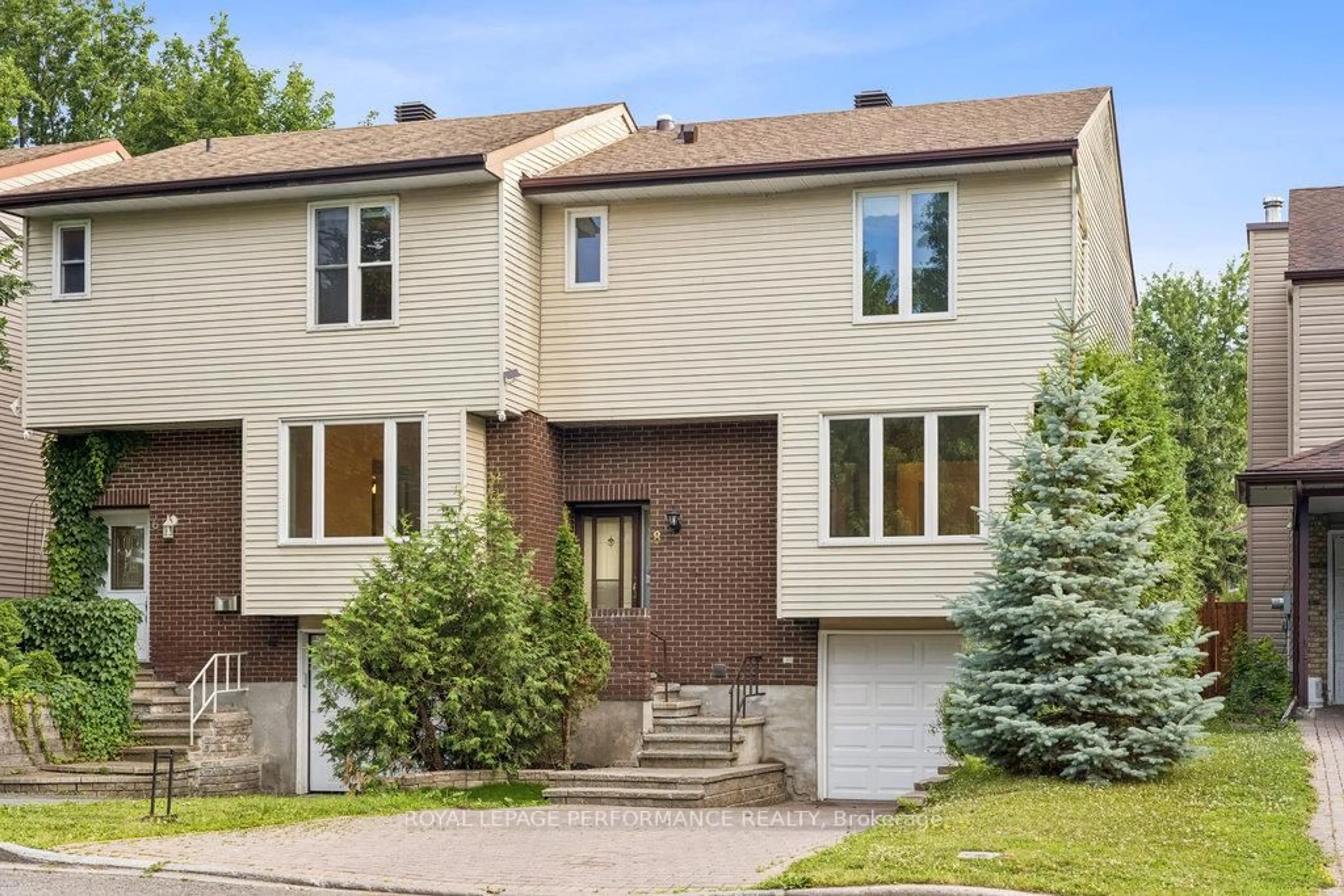 Home with brick exterior material, street for 8 Gillespie Cres, Ottawa Ontario K1V 9X8