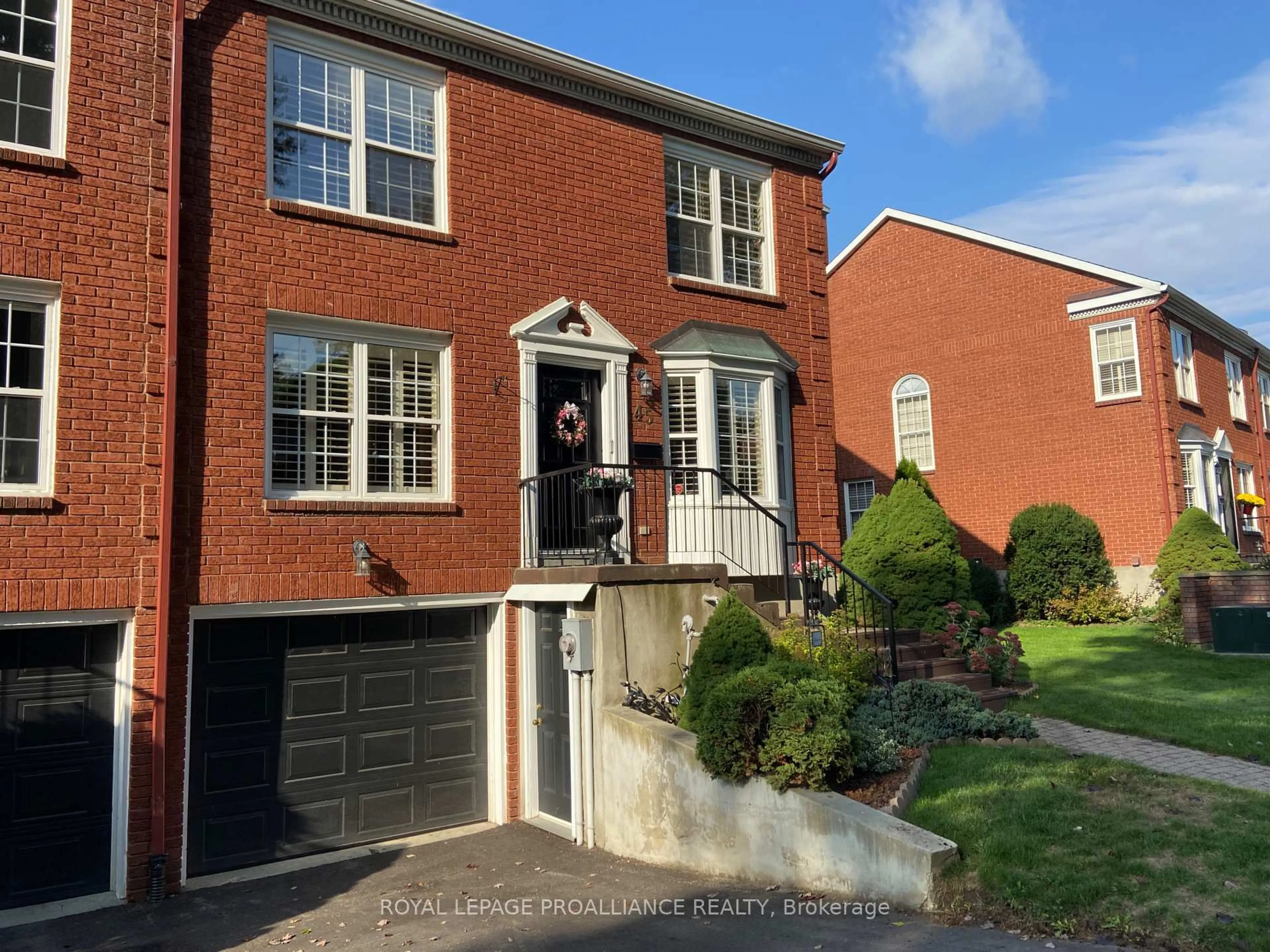 Home with brick exterior material, street for 45 COUNTRY CLUB Pl, Brockville Ontario K6V 6T9