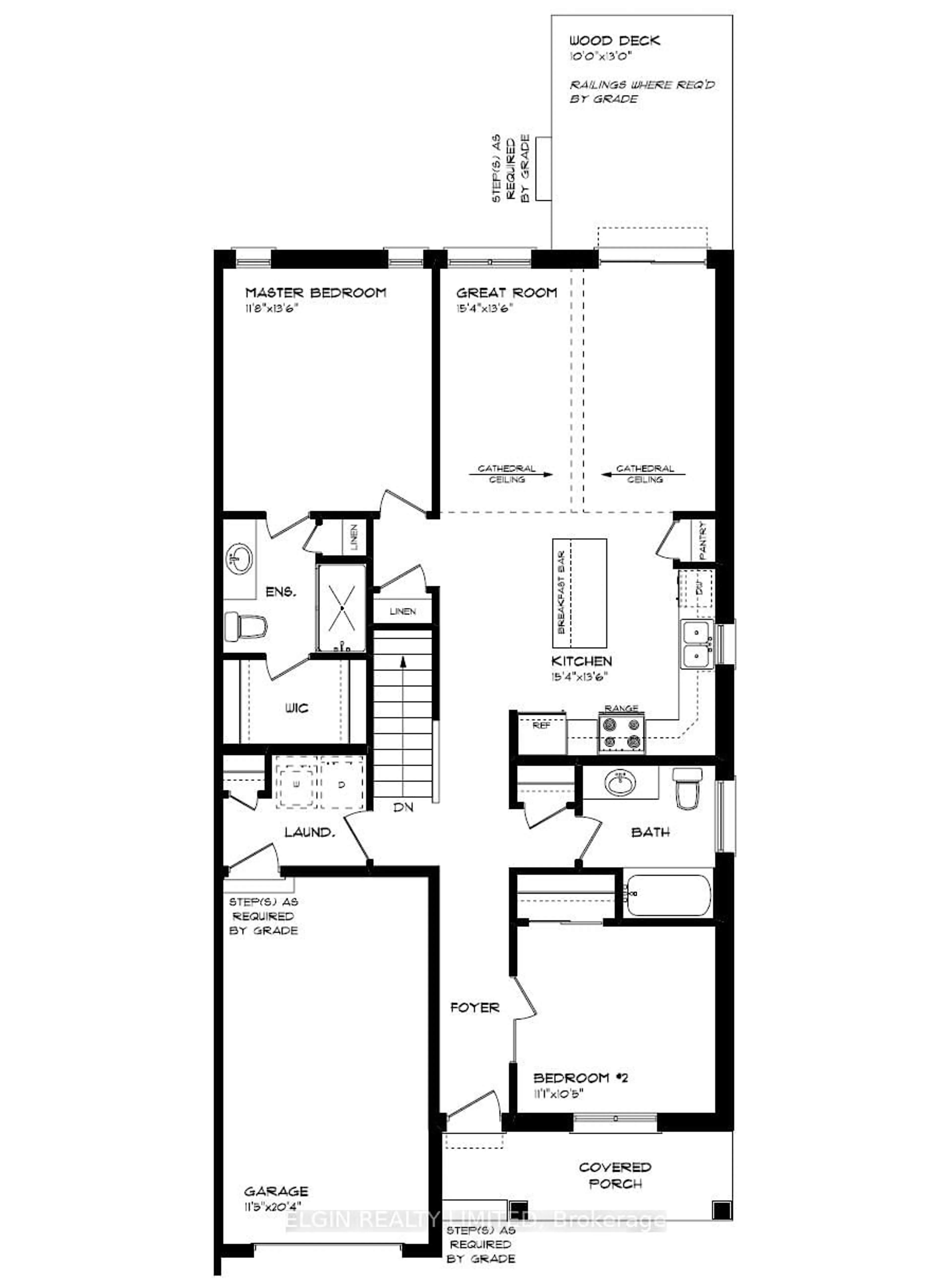 Floor plan for 11 Canary St, Tillsonburg Ontario N4G 0K4