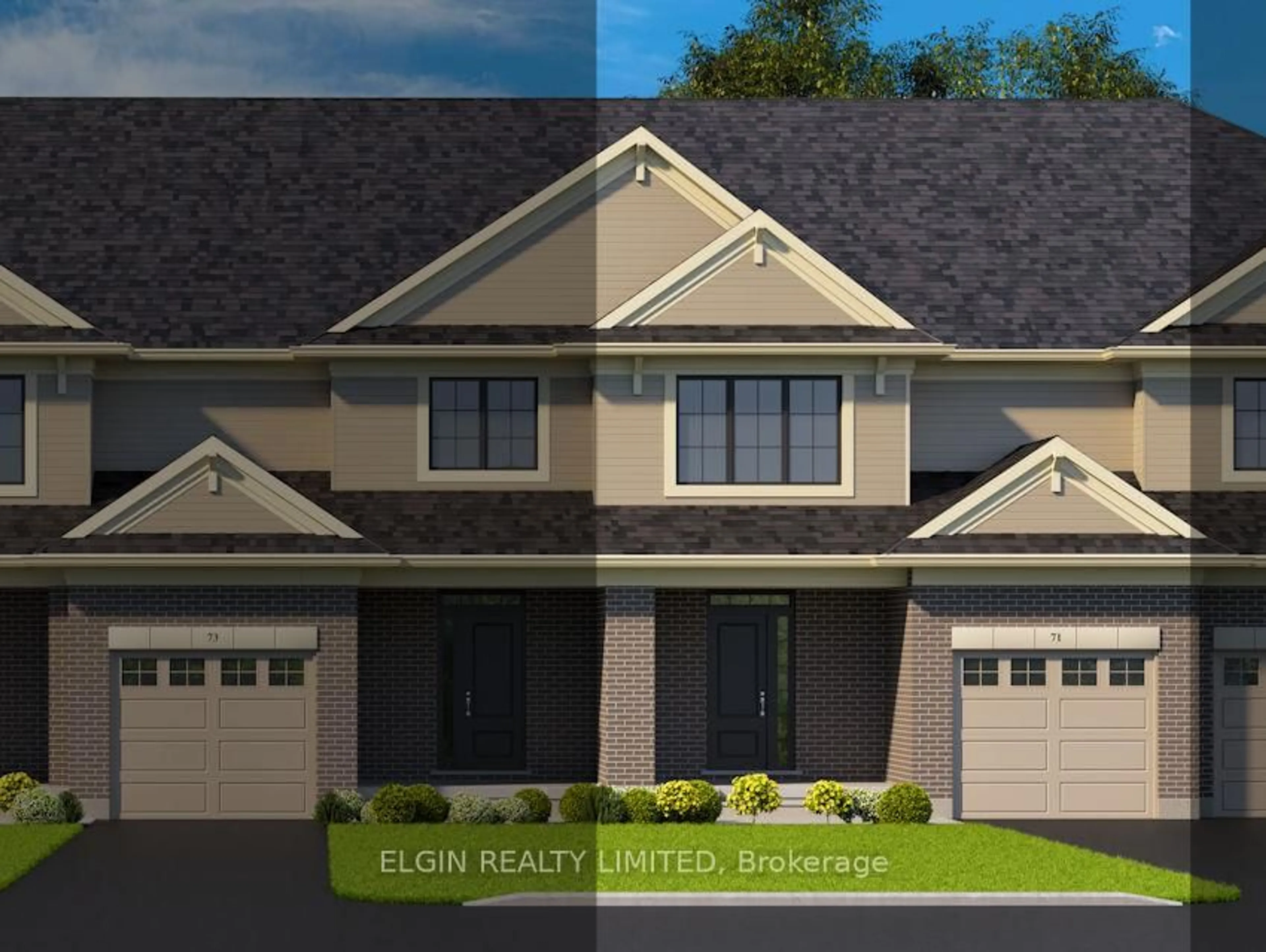 Home with vinyl exterior material, building for 71 Braun Ave, Tillsonburg Ontario N4G 0K4