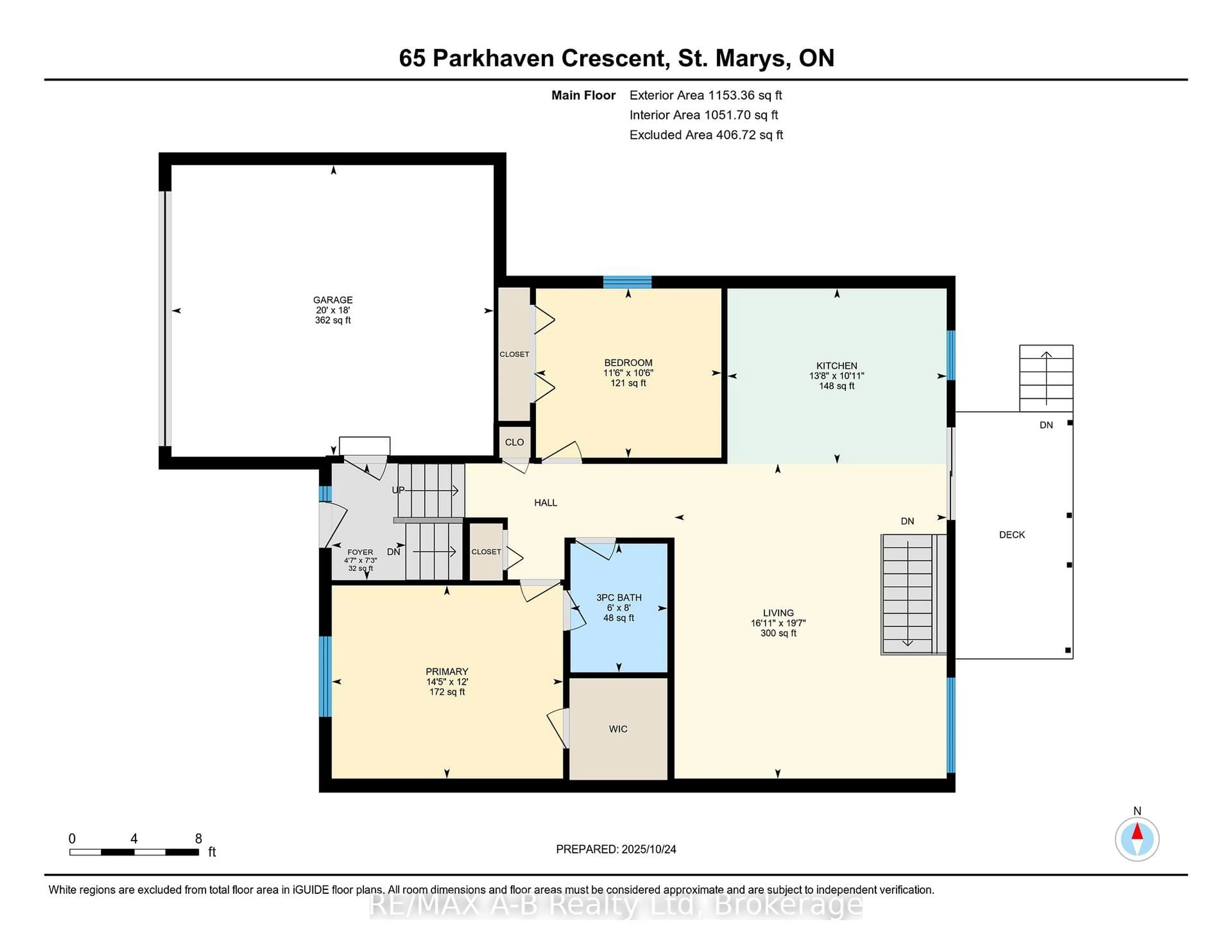 Floor plan for 65 Parkhaven Cres, St. Marys Ontario N4X 1E7