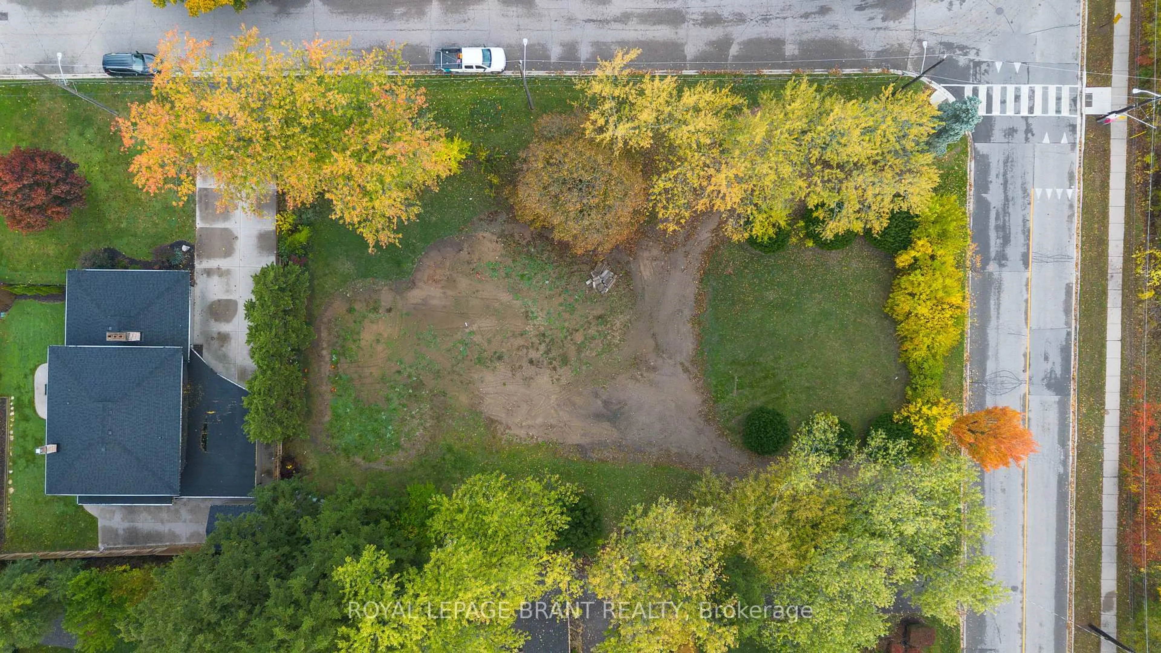 A pic from outside/outdoor area/front of a property/back of a property/a pic from drone, street for 72 Ava Rd #Lot #1, Brantford Ontario N3T 5H2