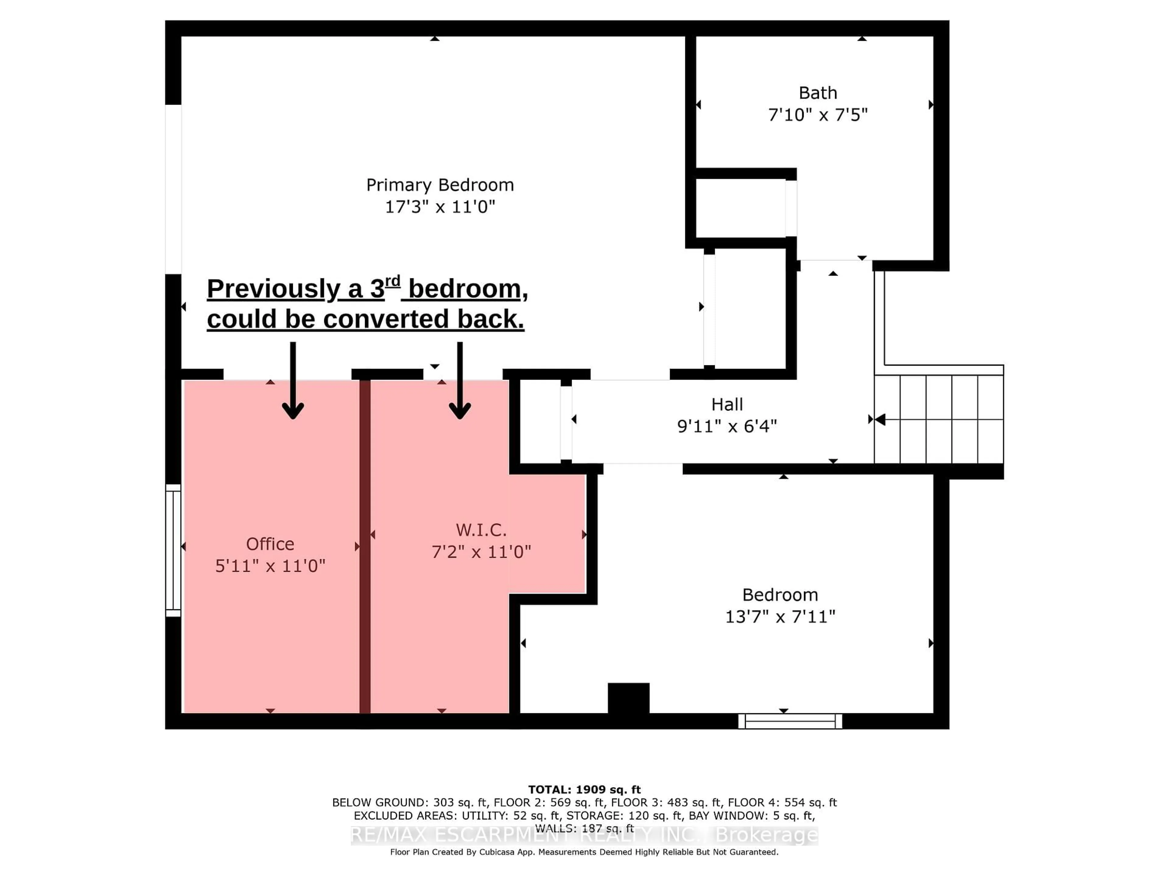 Floor plan for 15 Oak Ave #A, Brant Ontario N3L 3C6