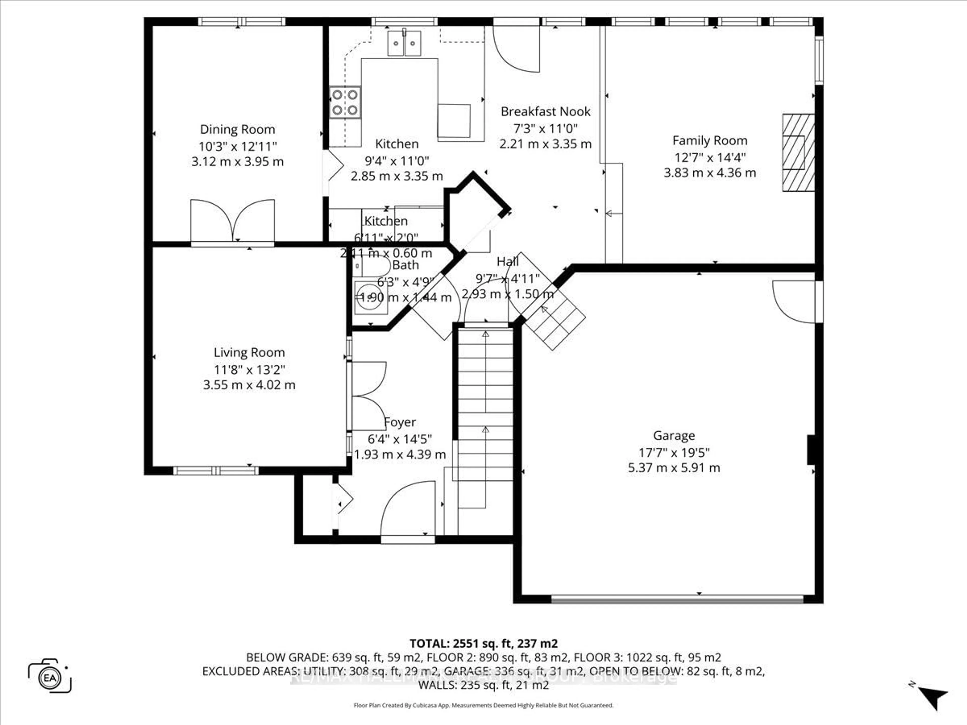 Floor plan for 67 Mattawa Cres, Ottawa Ontario K2M 2E8