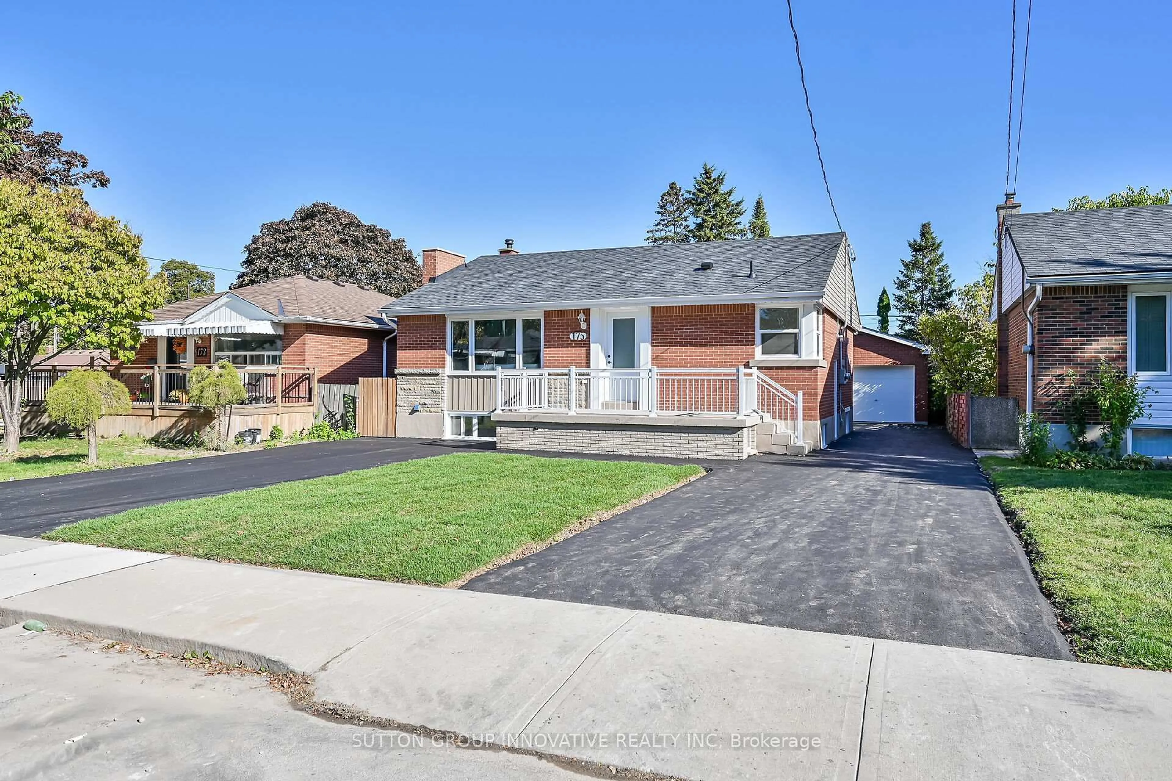 Home with brick exterior material, street for 175 East 45th St, Hamilton Ontario L8T 3K4
