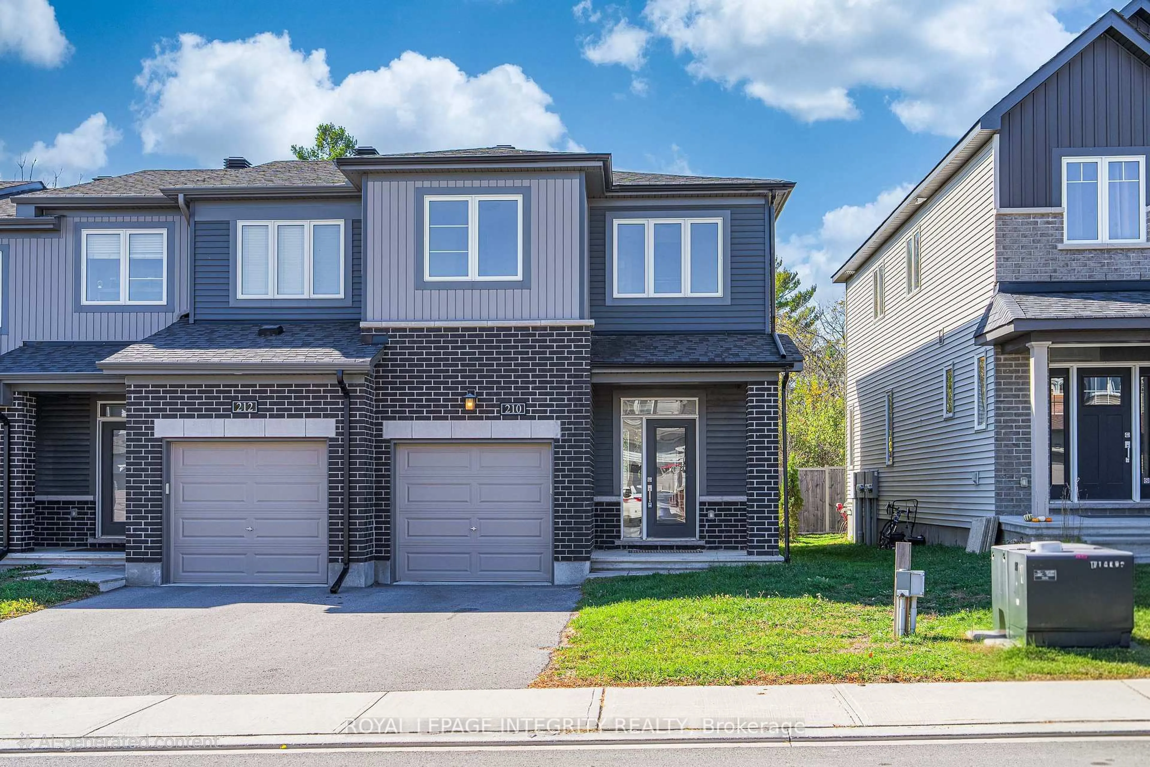 Home with brick exterior material, street for 210 Geyser Pl, Ottawa Ontario K2J 6P1