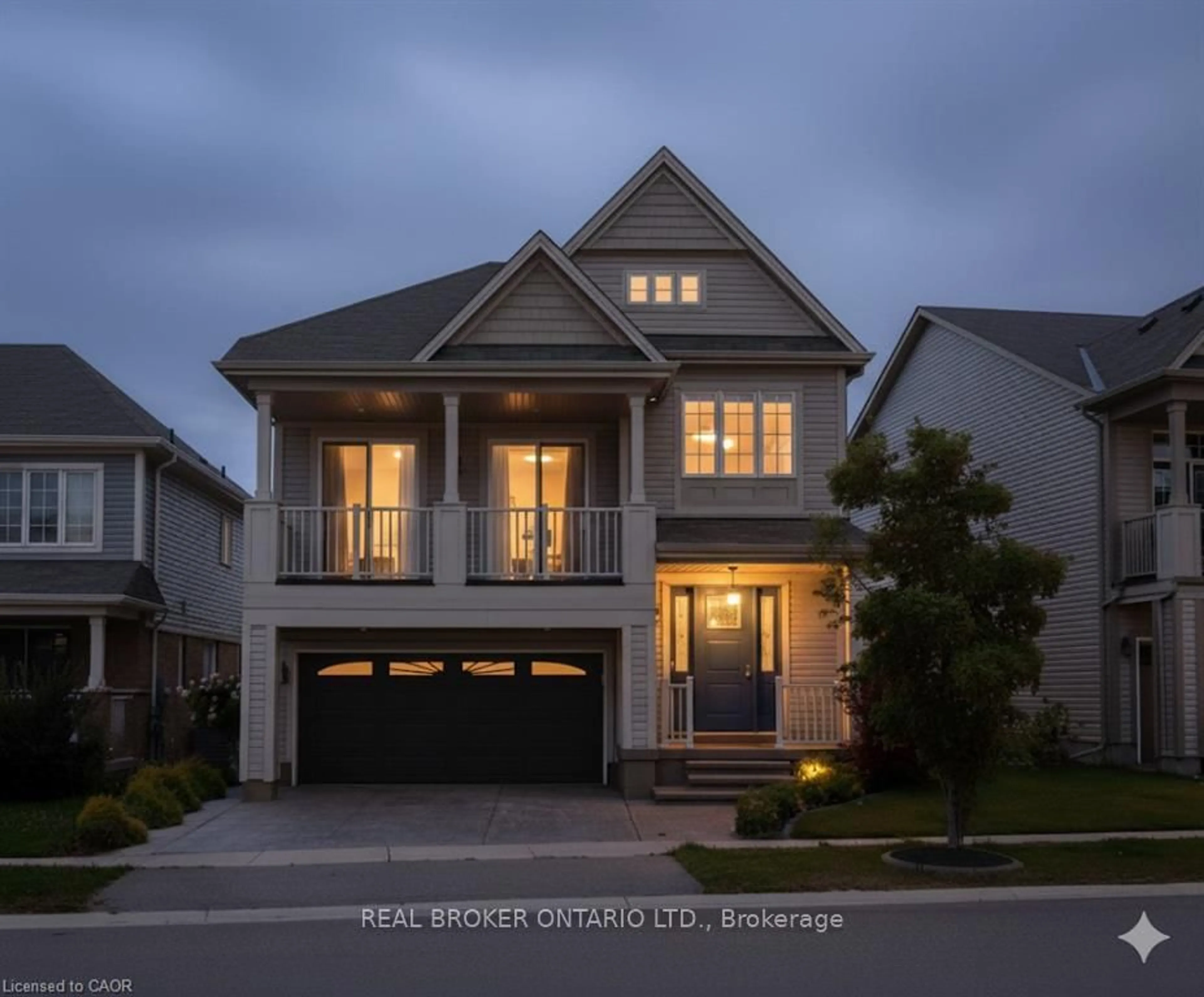 Home with brick exterior material, street for 14 Carroll Lane, Brantford Ontario N3T 5L5