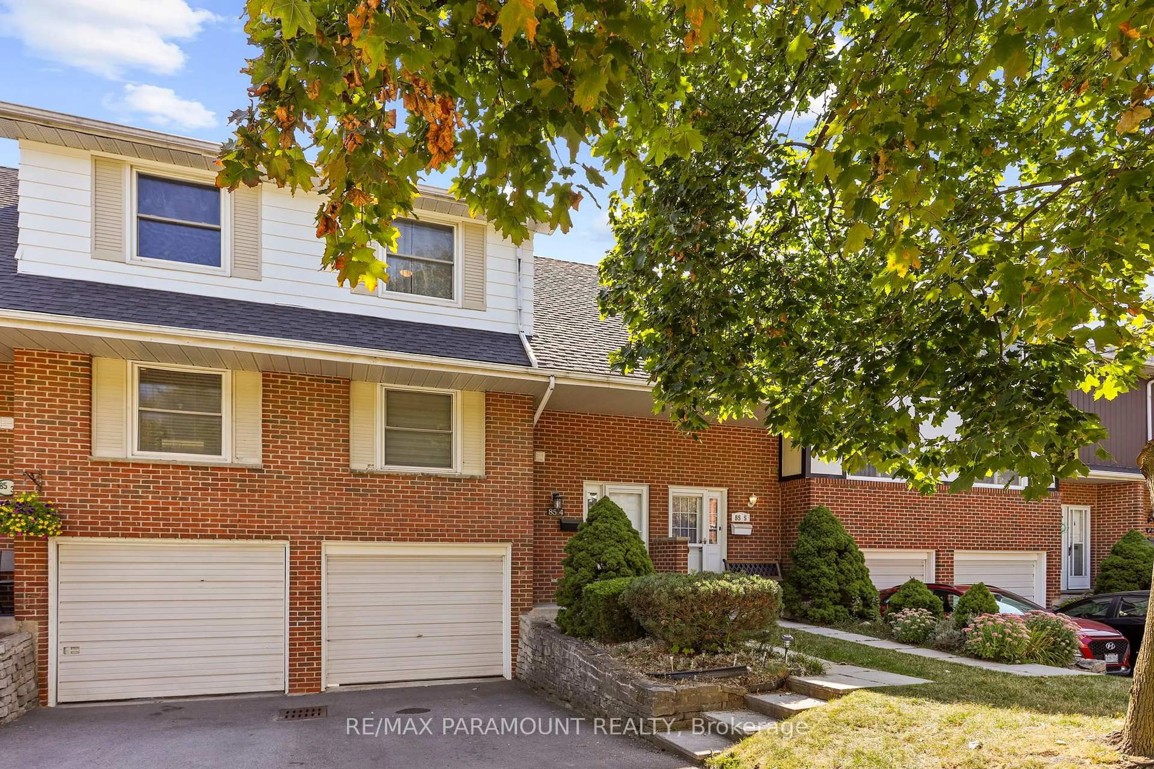 Home with brick exterior material, street for 85 Albright Rd #4, Hamilton Ontario L8K 6H1