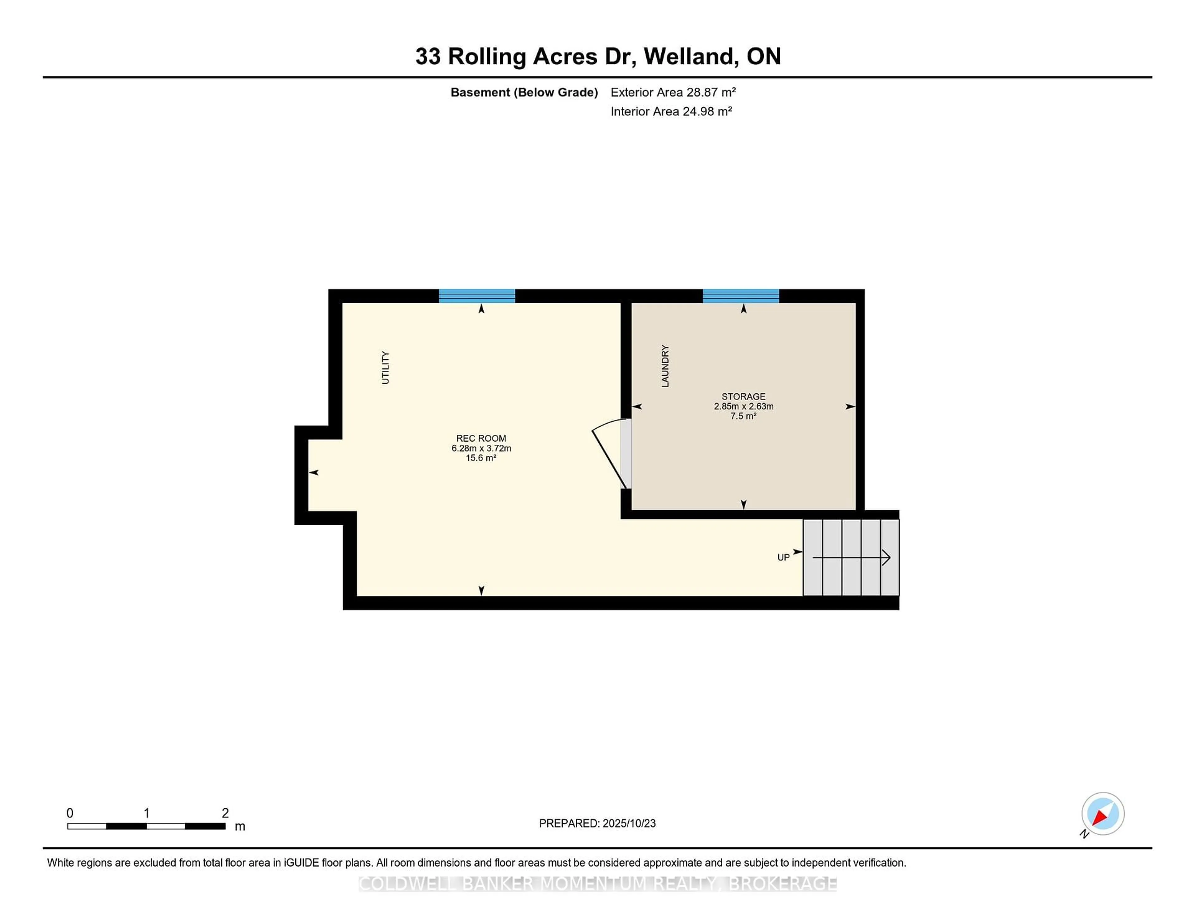 Floor plan for 33 Rolling Acres Dr, Welland Ontario L3C 3N4
