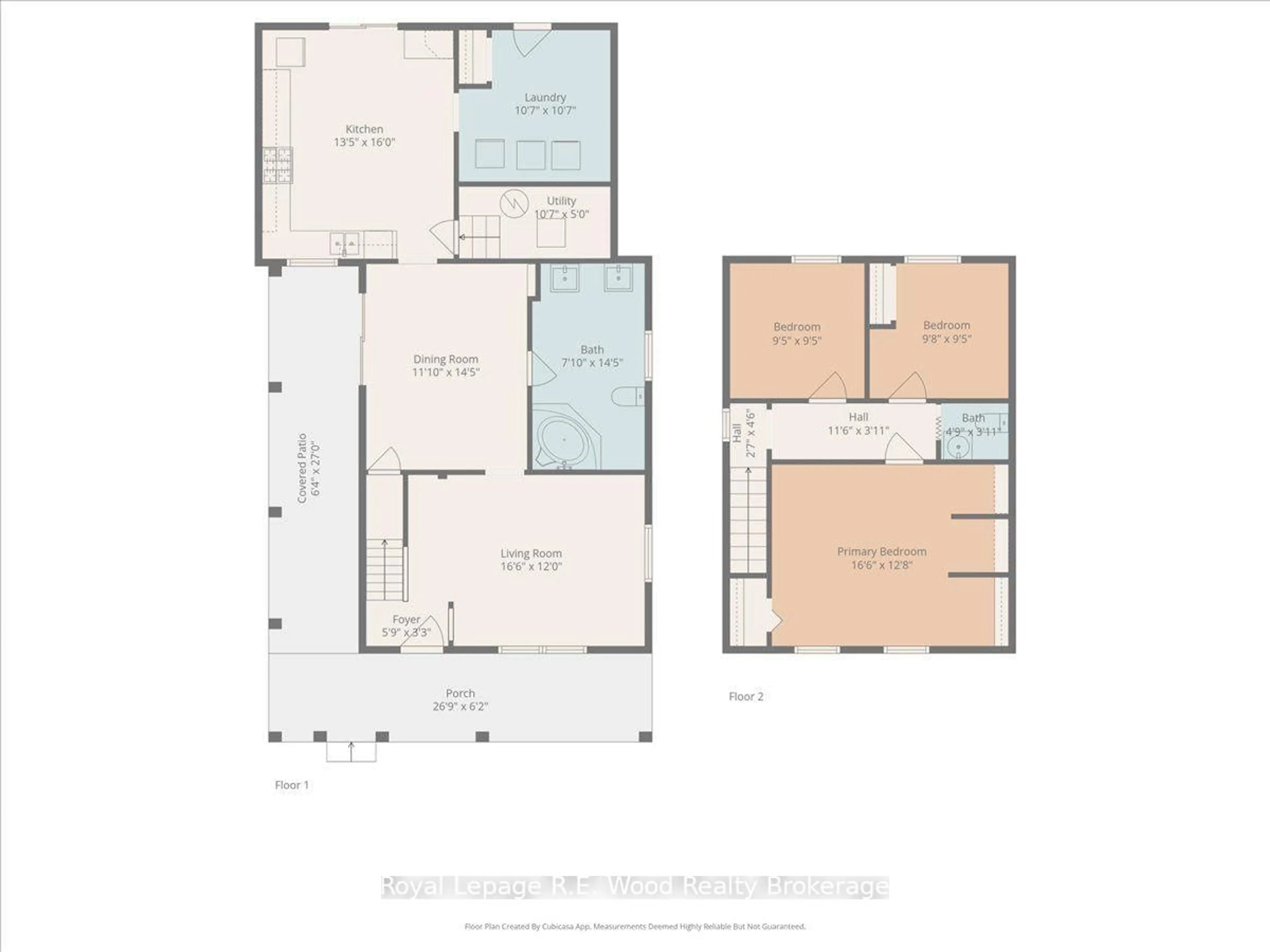 Floor plan for 33 John St, Norwich Ontario N0J 1P0