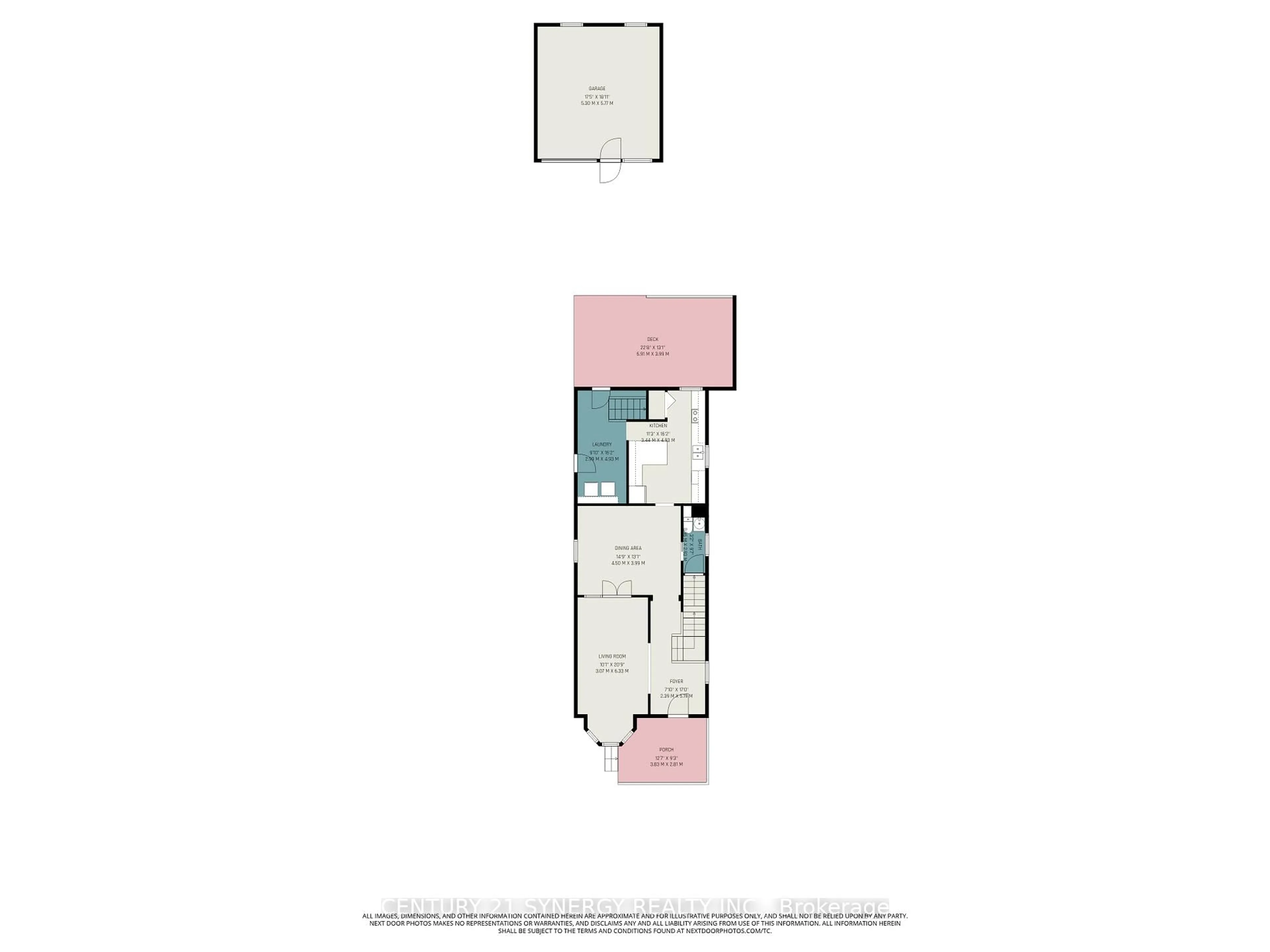 Floor plan for 17 Elmsley St, Smiths Falls Ontario K7A 3P1