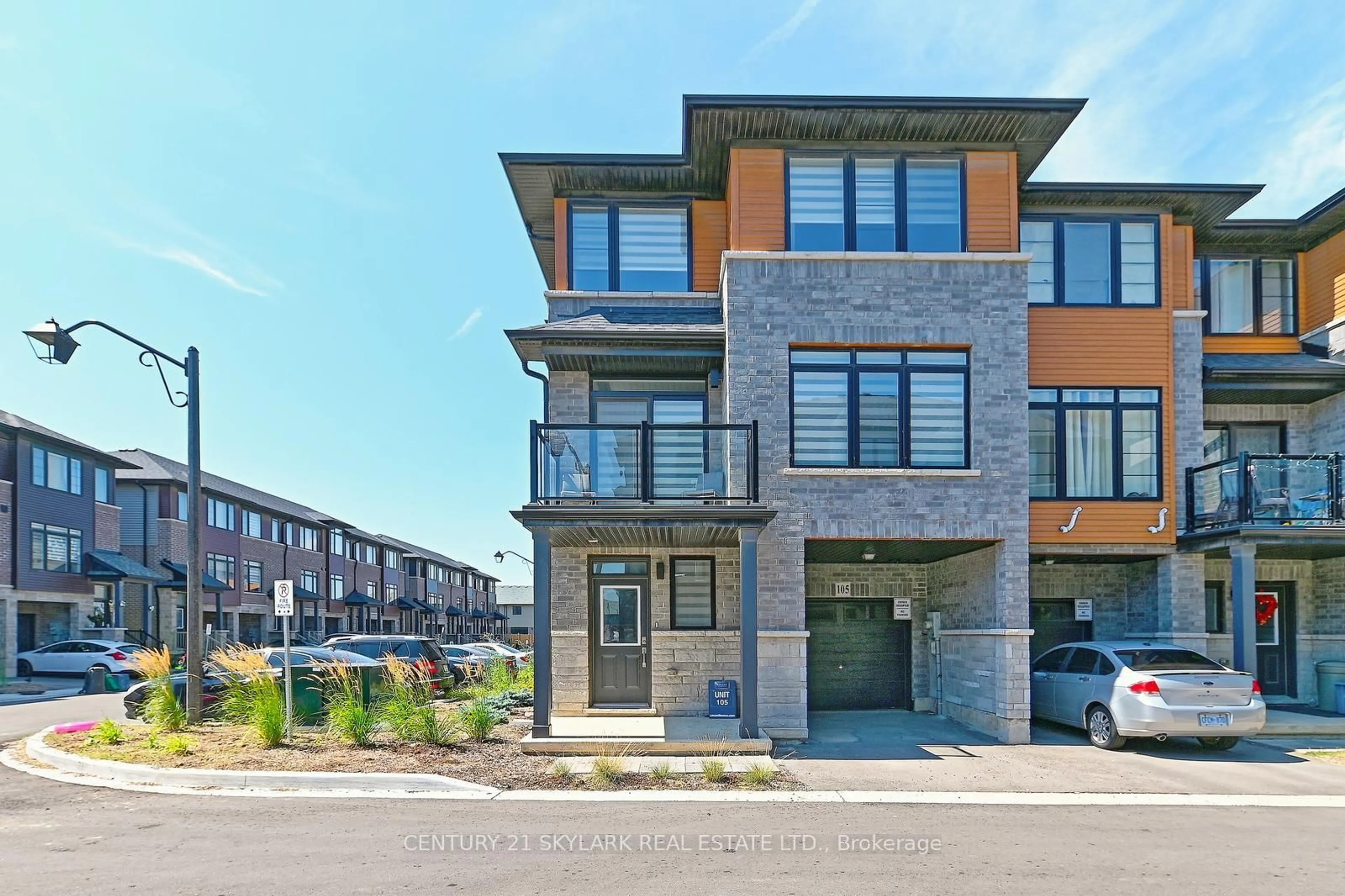 Home with brick exterior material, street for 461 Blackburn Dr #105, Brantford Ontario N3T 0W9